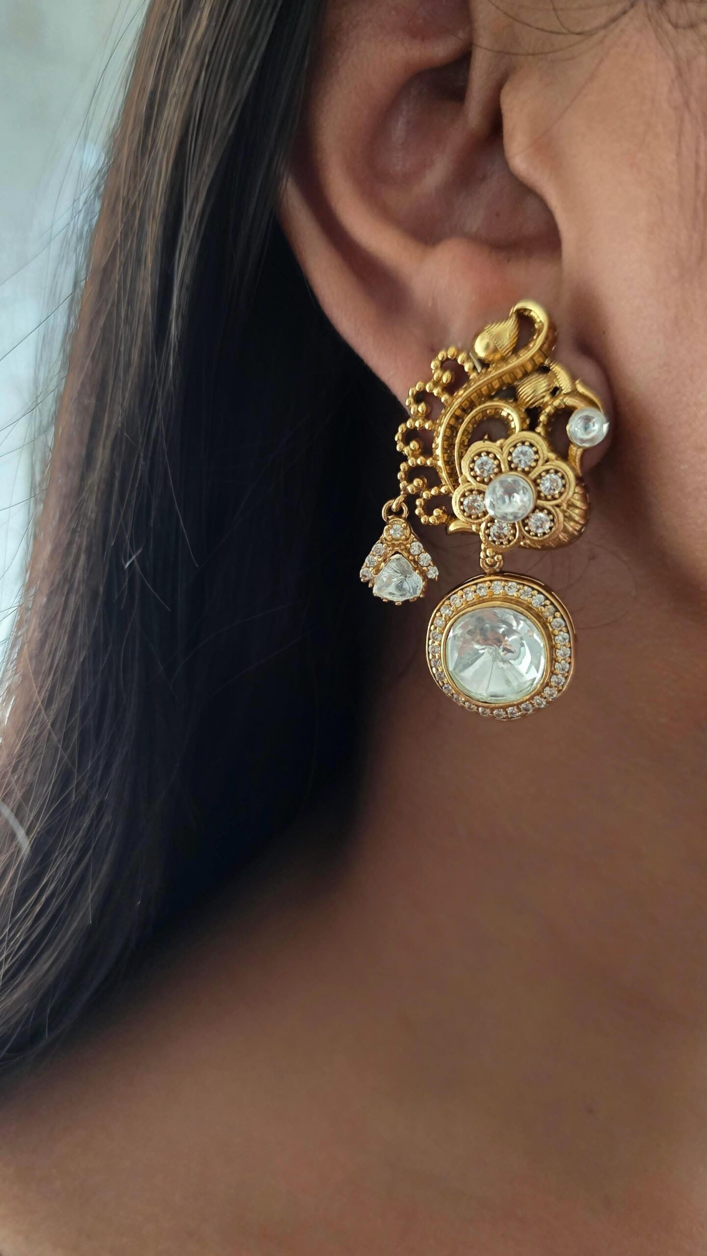 Kriya handcrafted earrings Thumbnail