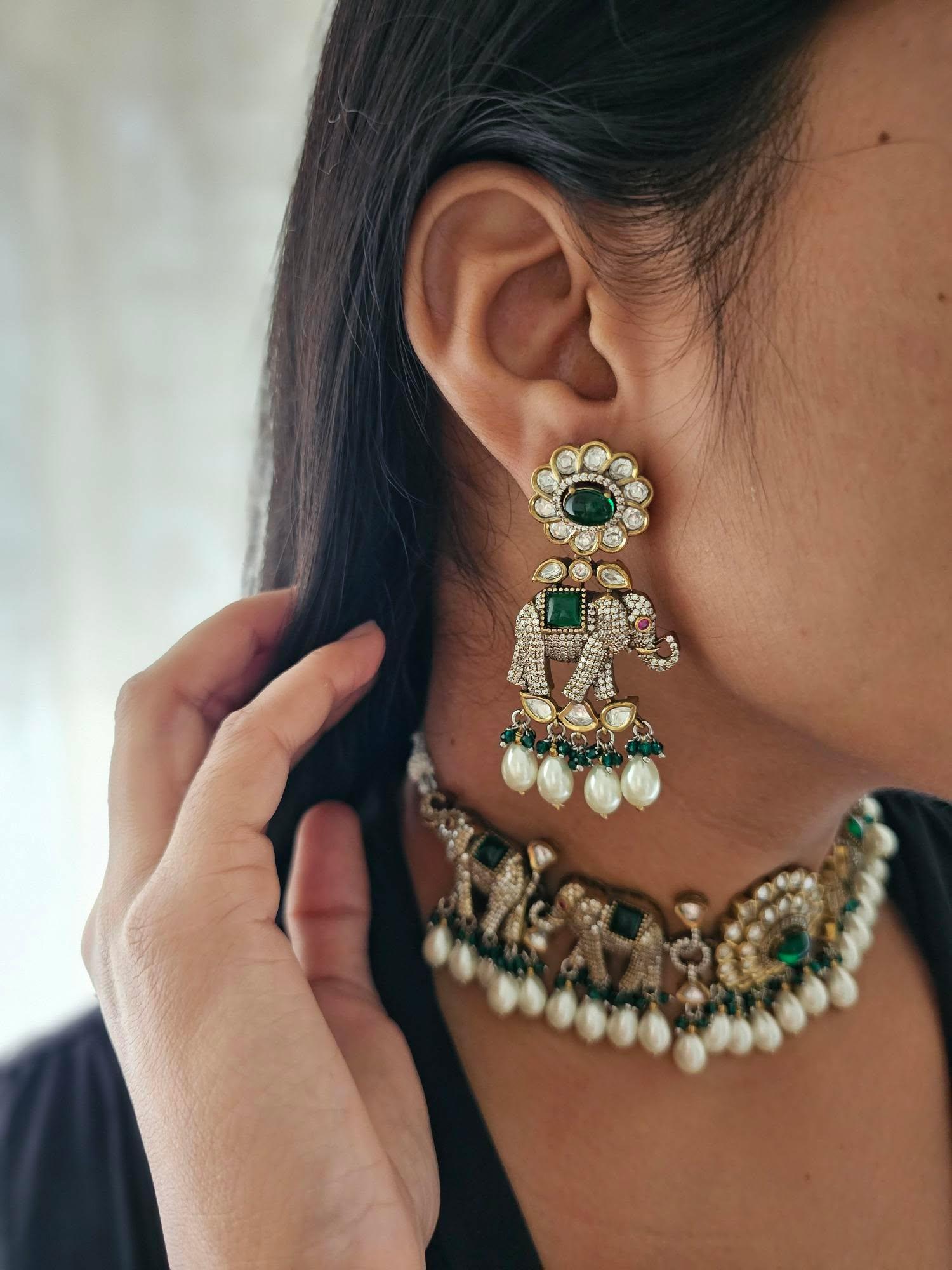 Sara polki choker Thumbnail