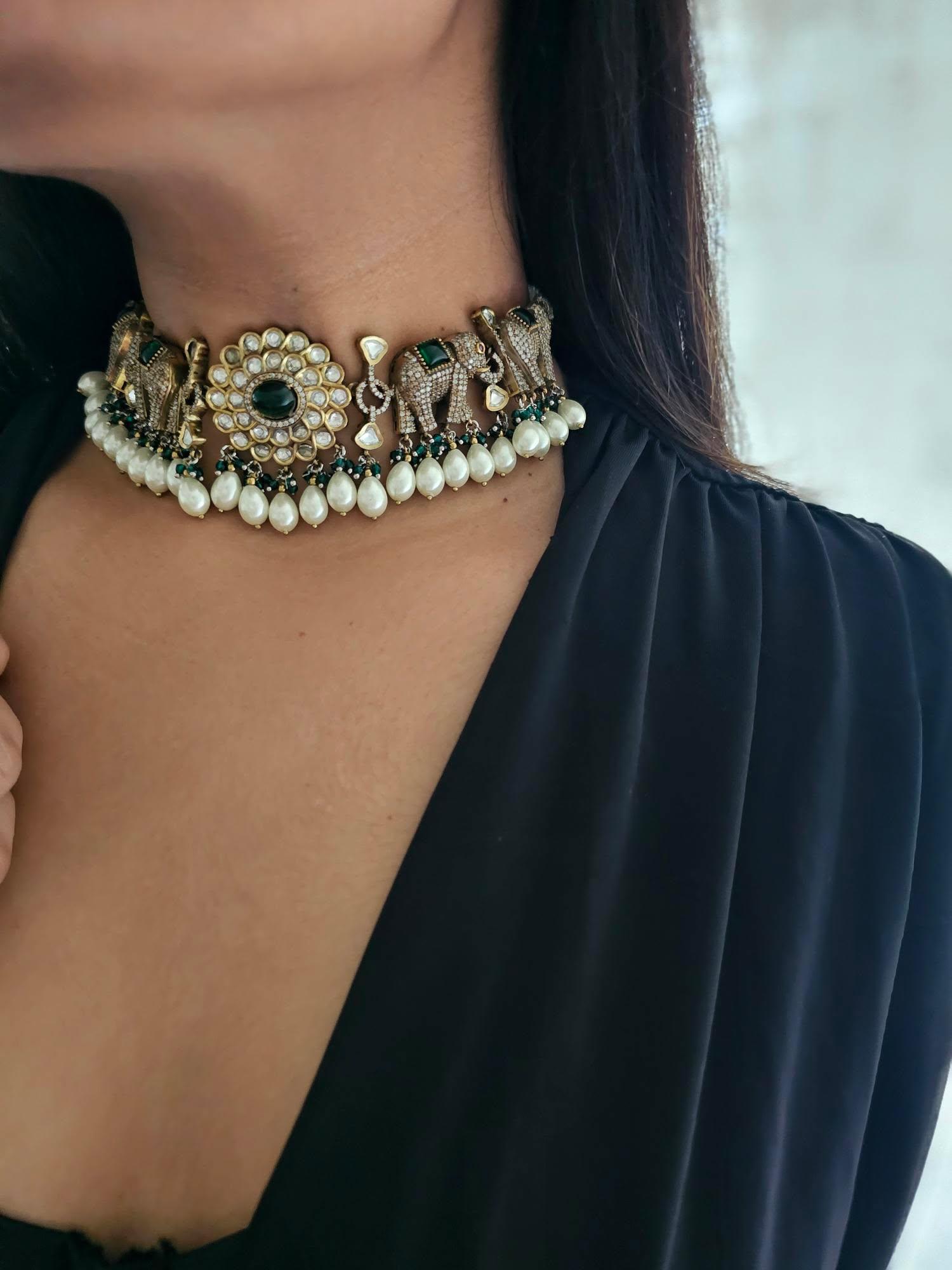 Sara polki choker Thumbnail