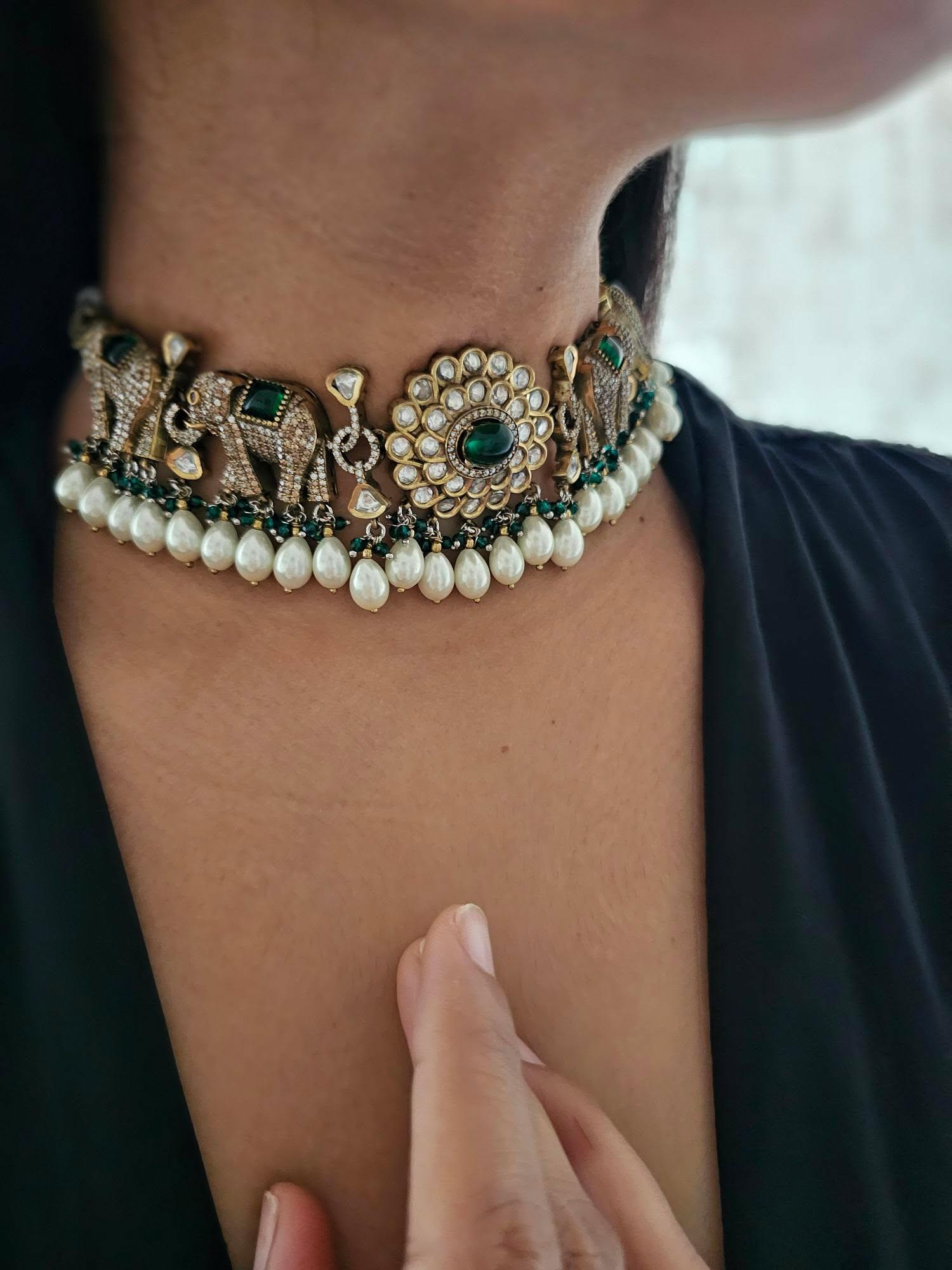 Sara polki choker Thumbnail
