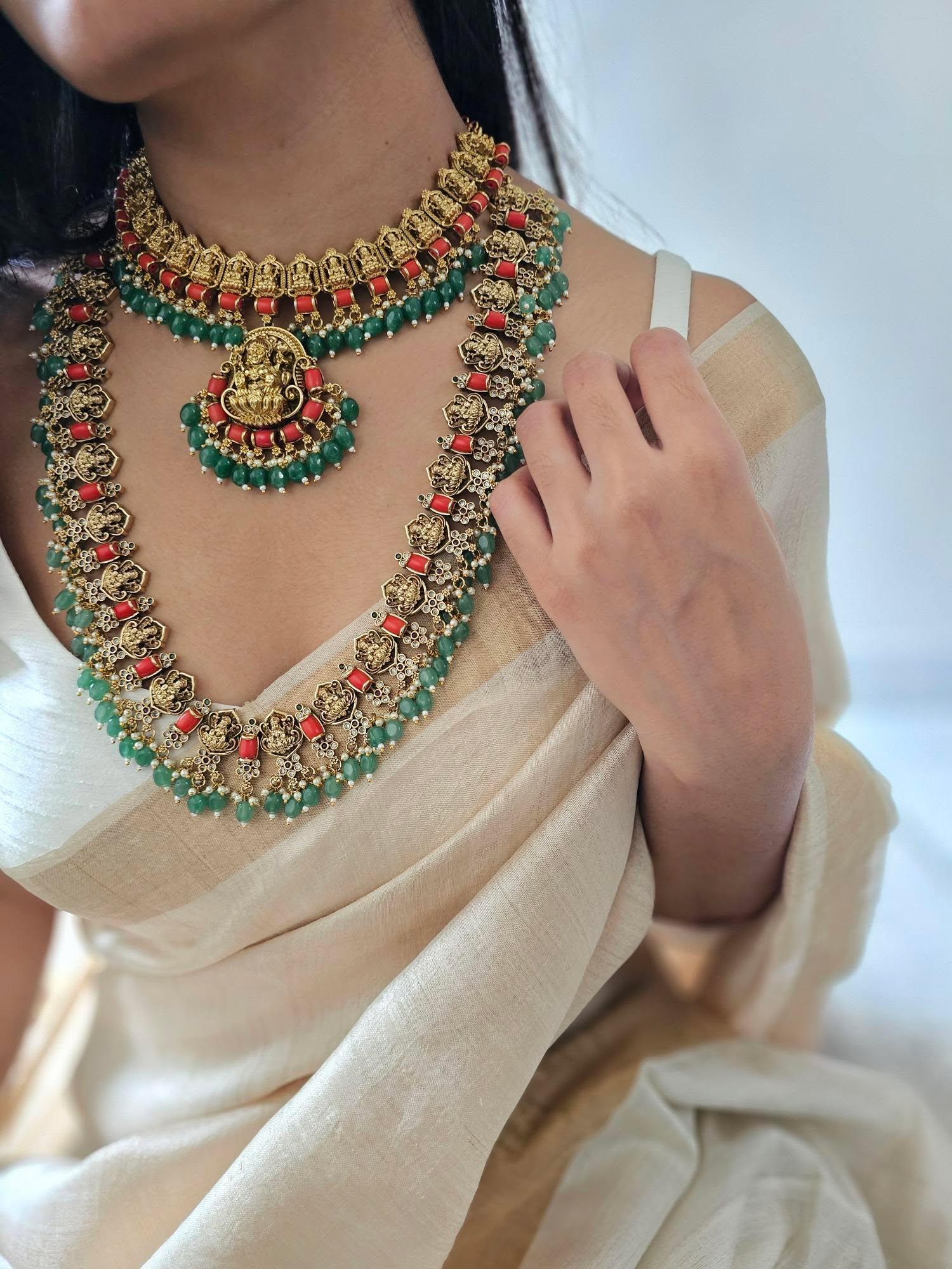 Devi handcrafted necklace Thumbnail