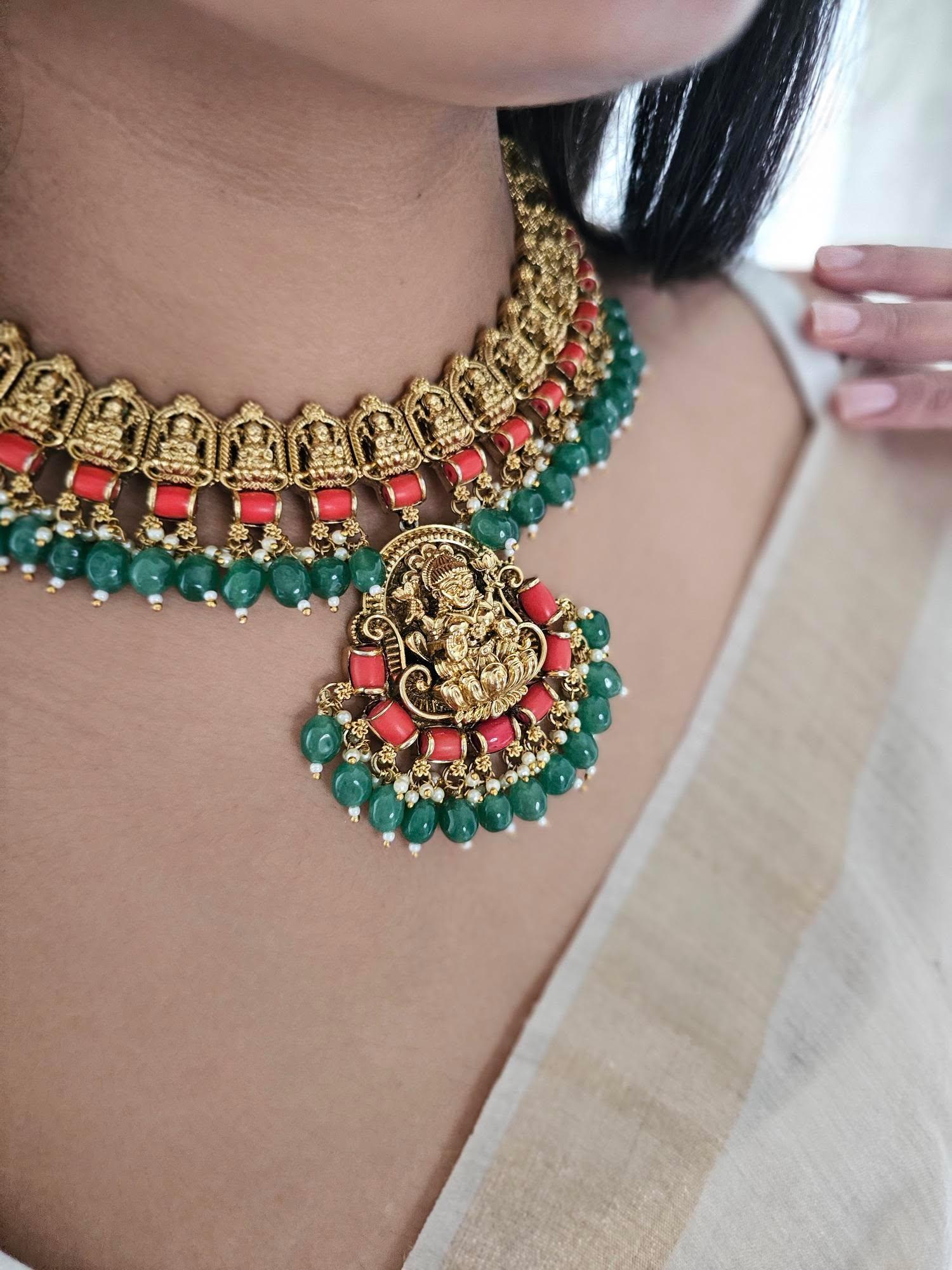 Devi handcrafted necklace Thumbnail