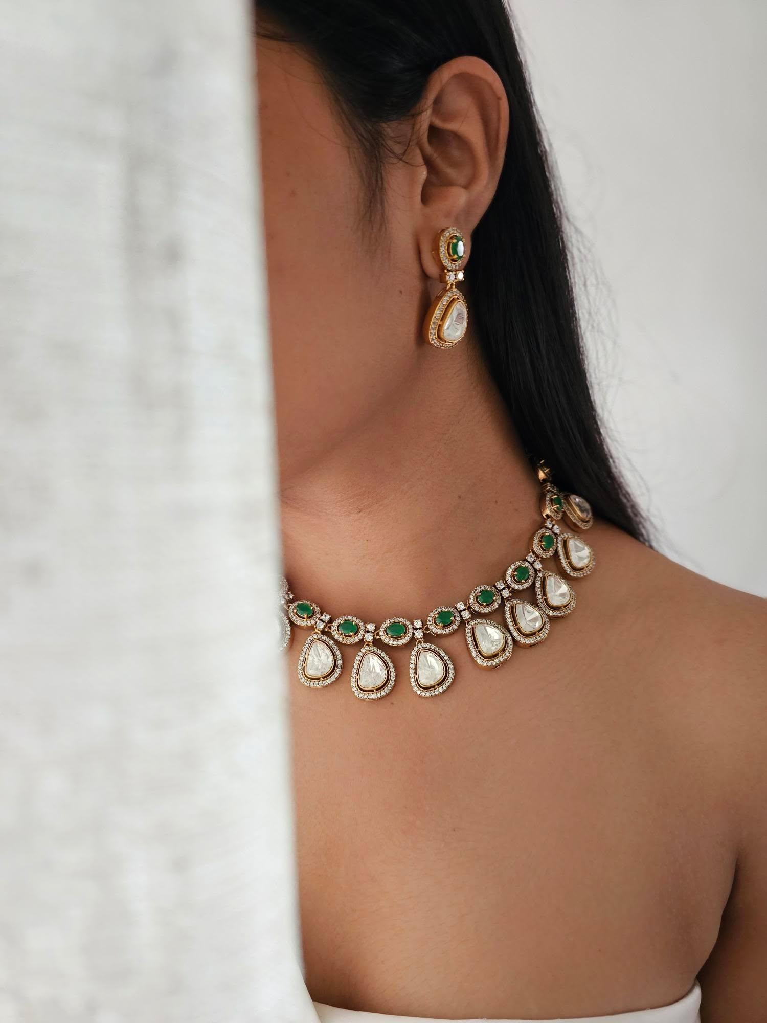 Tahira polki necklace Thumbnail