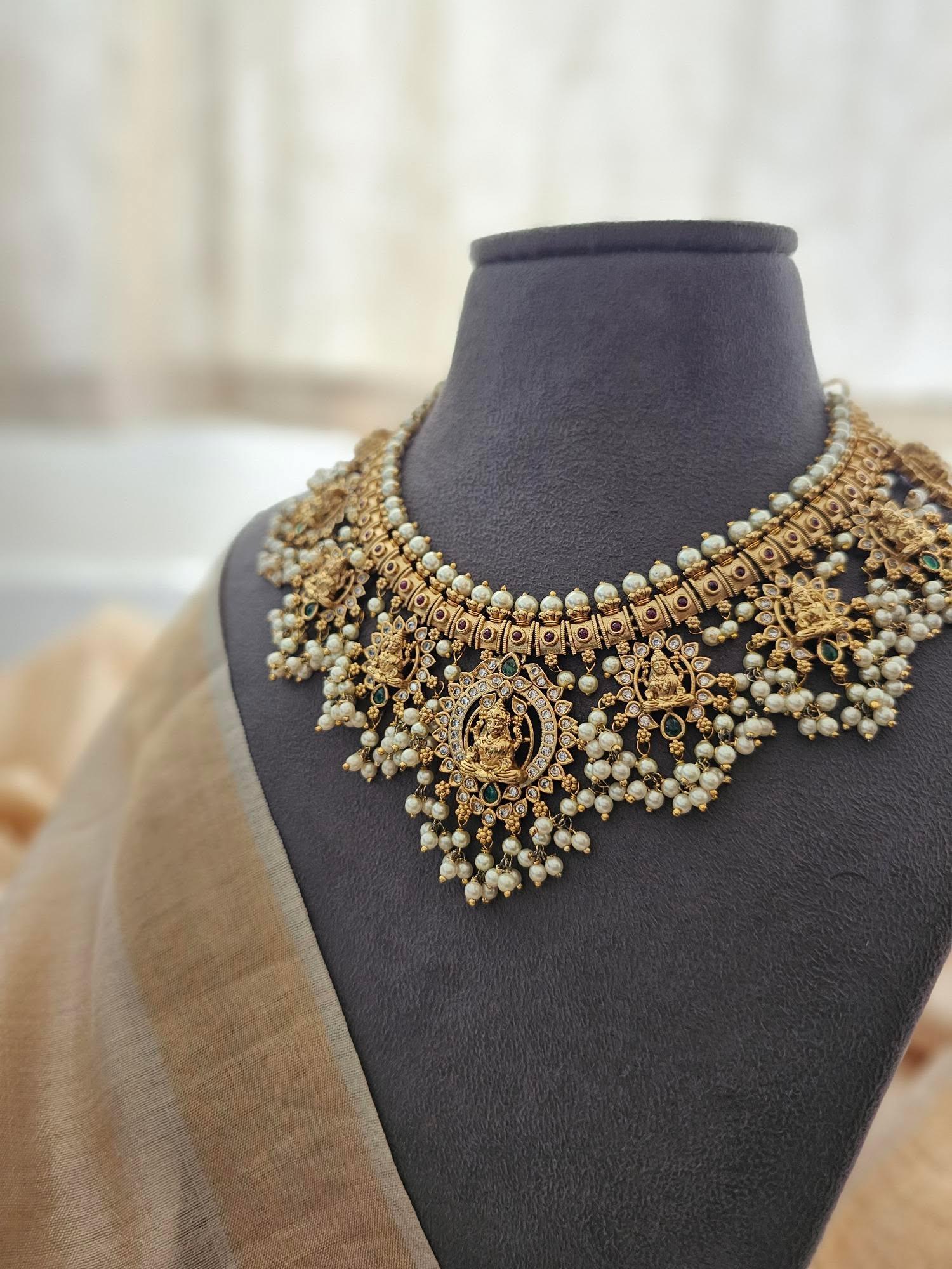 Devangi handcrafted necklace Thumbnail