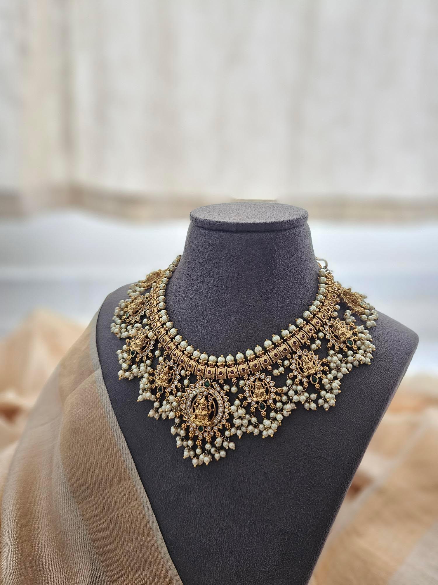 Devangi handcrafted necklace Thumbnail
