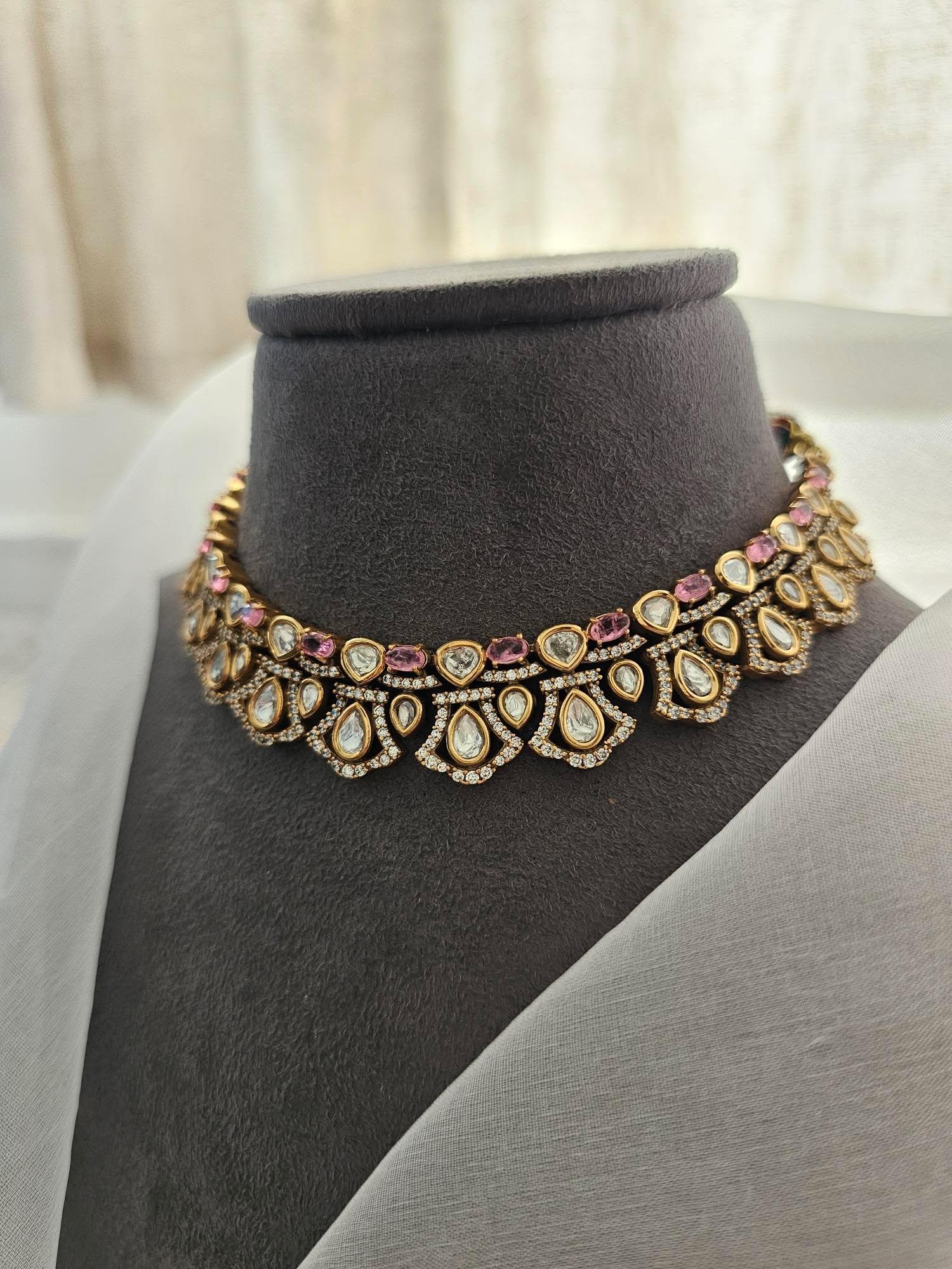 Tanya polki necklace Thumbnail