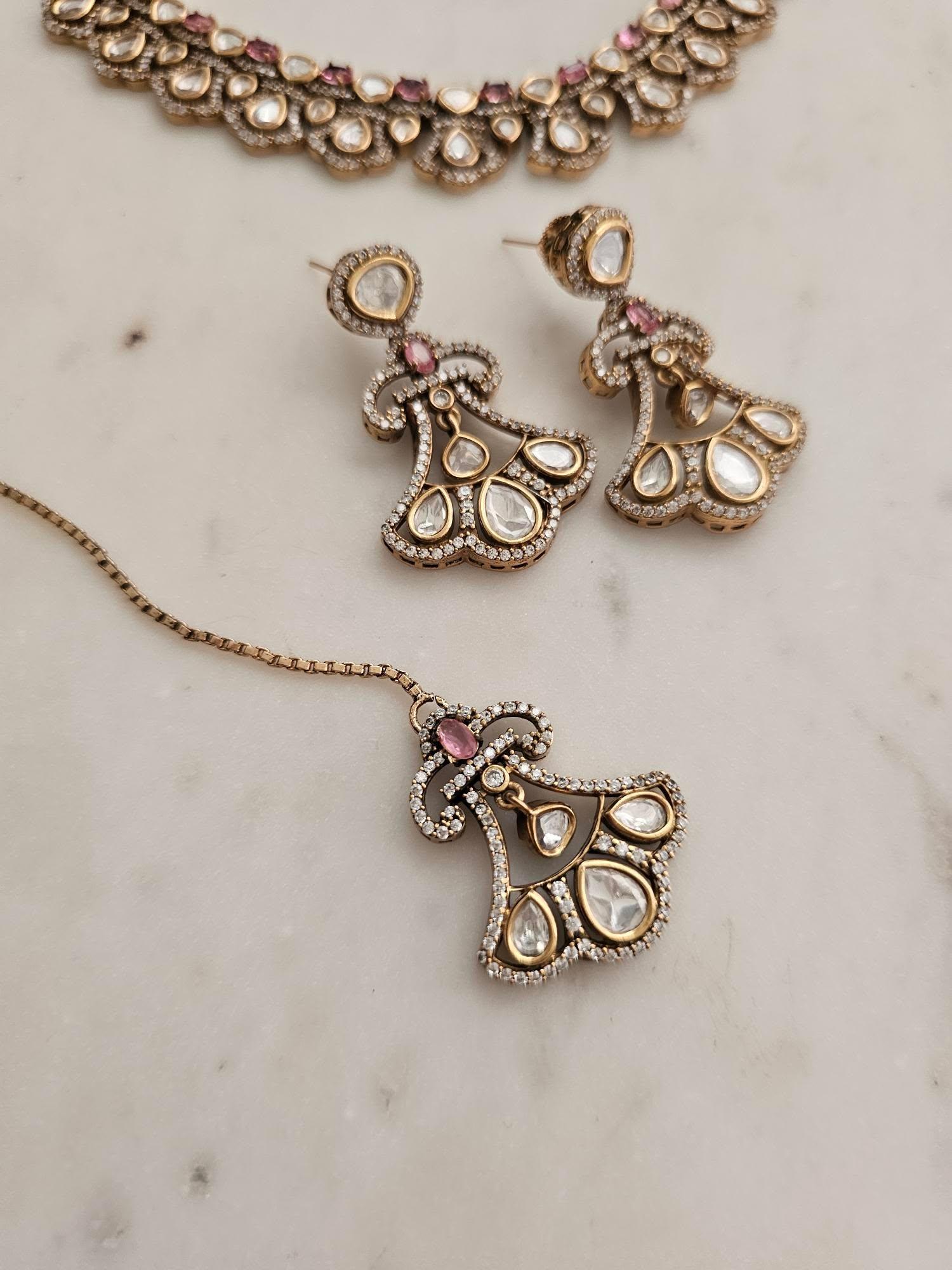 Tanya polki necklace Thumbnail