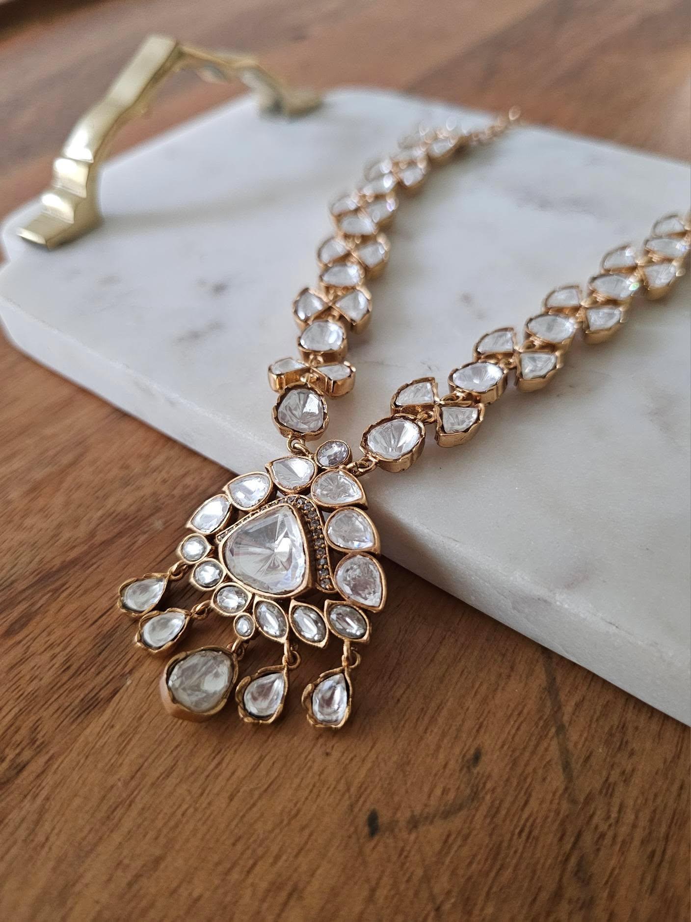 Deepa polki necklace Thumbnail