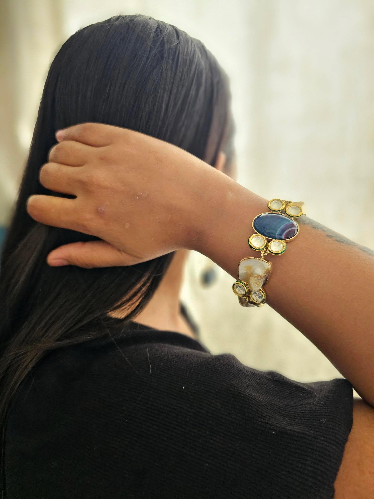 Faiza semi-precious stone bracelet Thumbnail