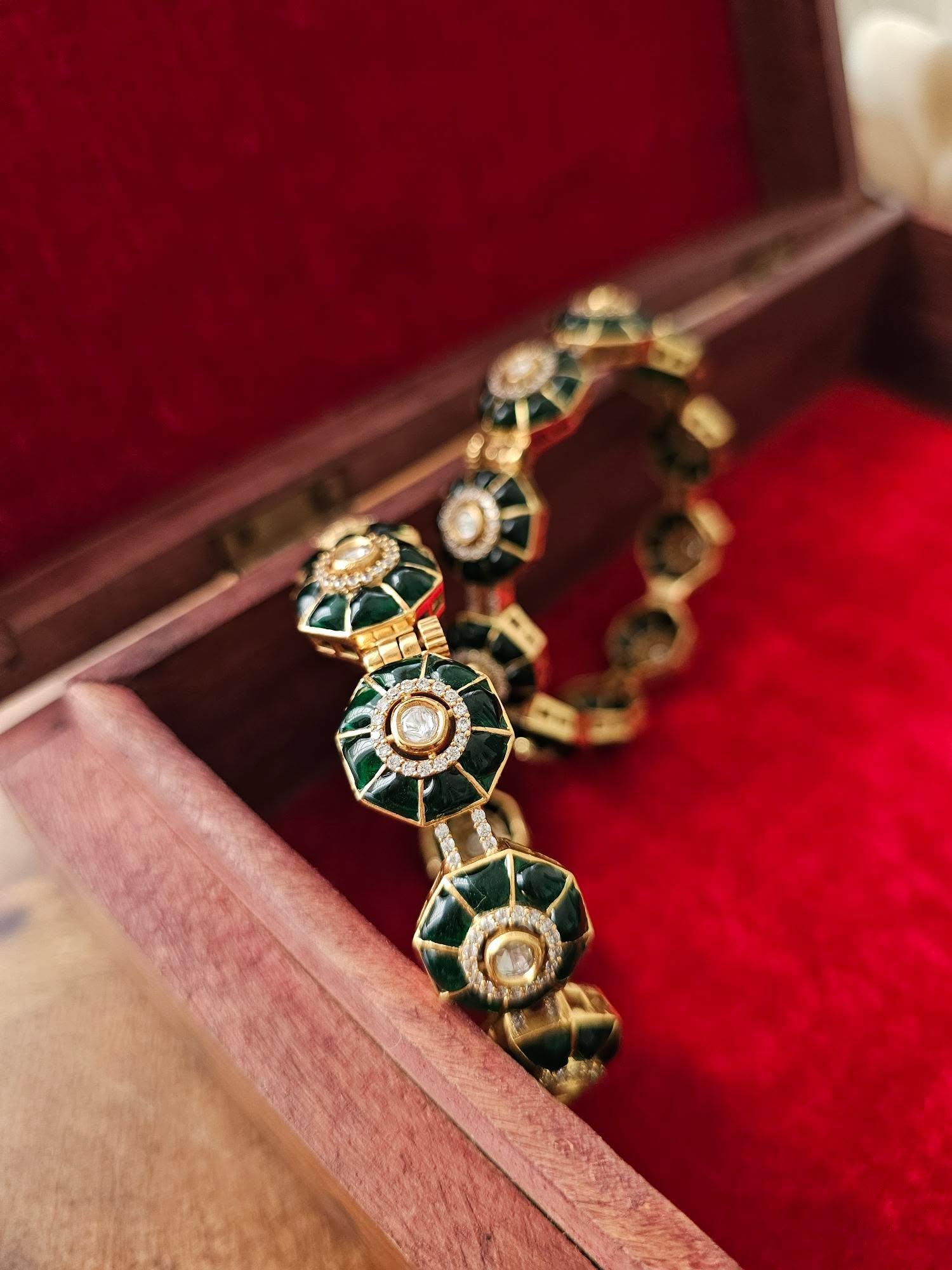 Rohina meenakari bangles Thumbnail