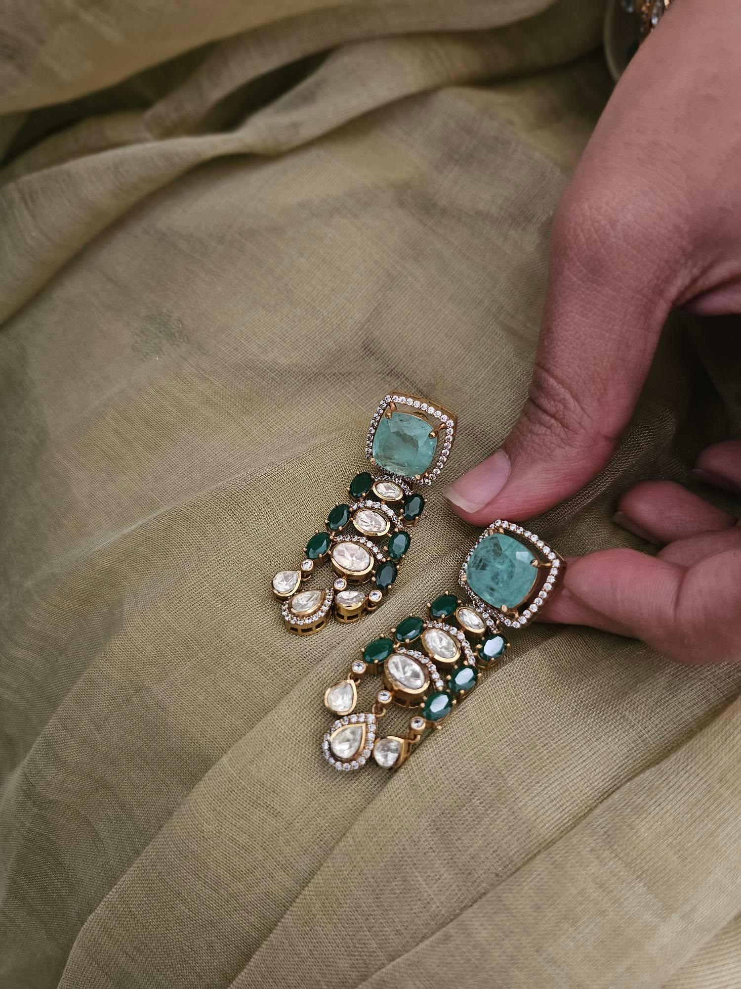 Ruth quartz and pearl choker Thumbnail