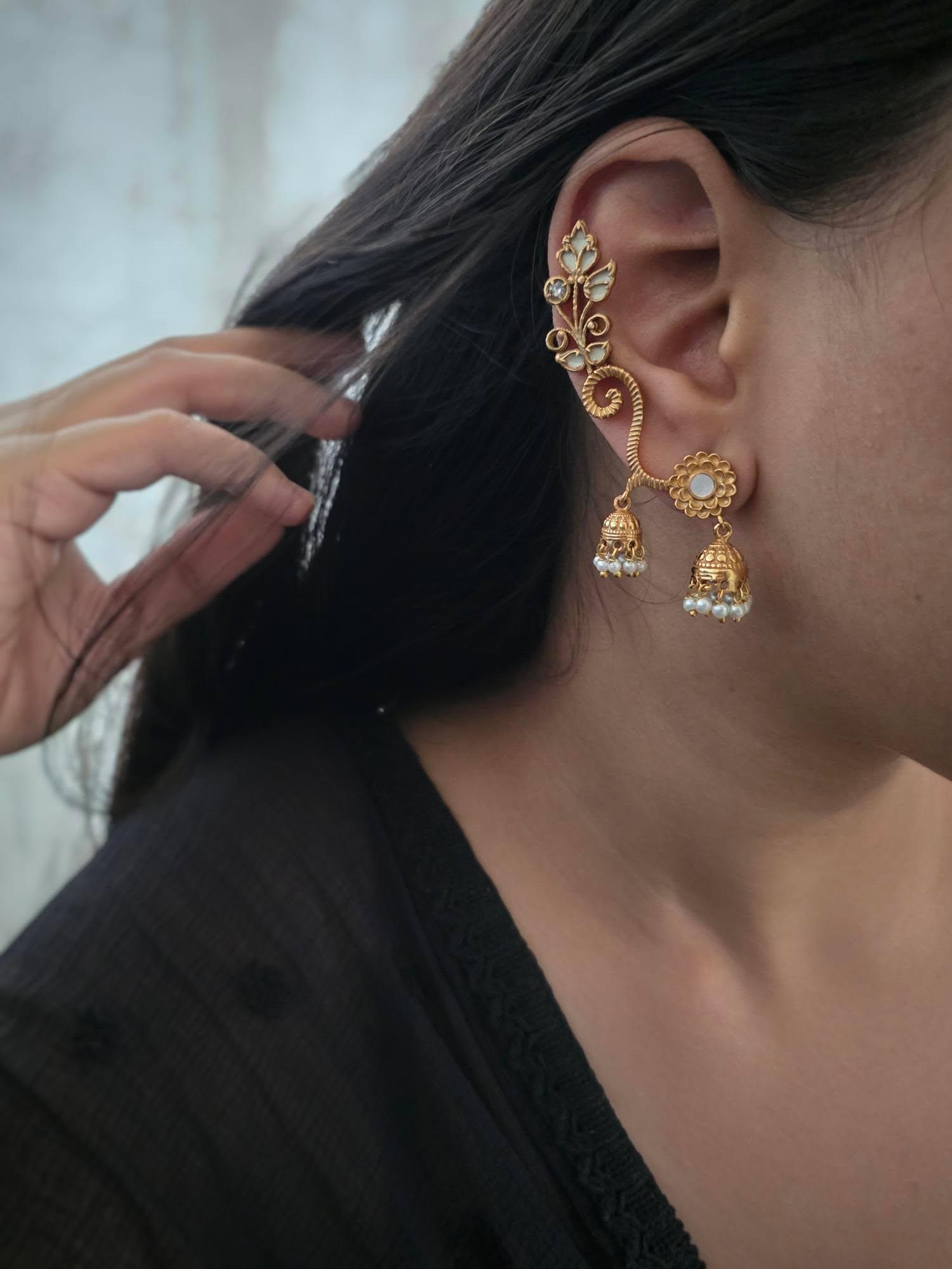 Madhavi handcrafted earcuff Thumbnail