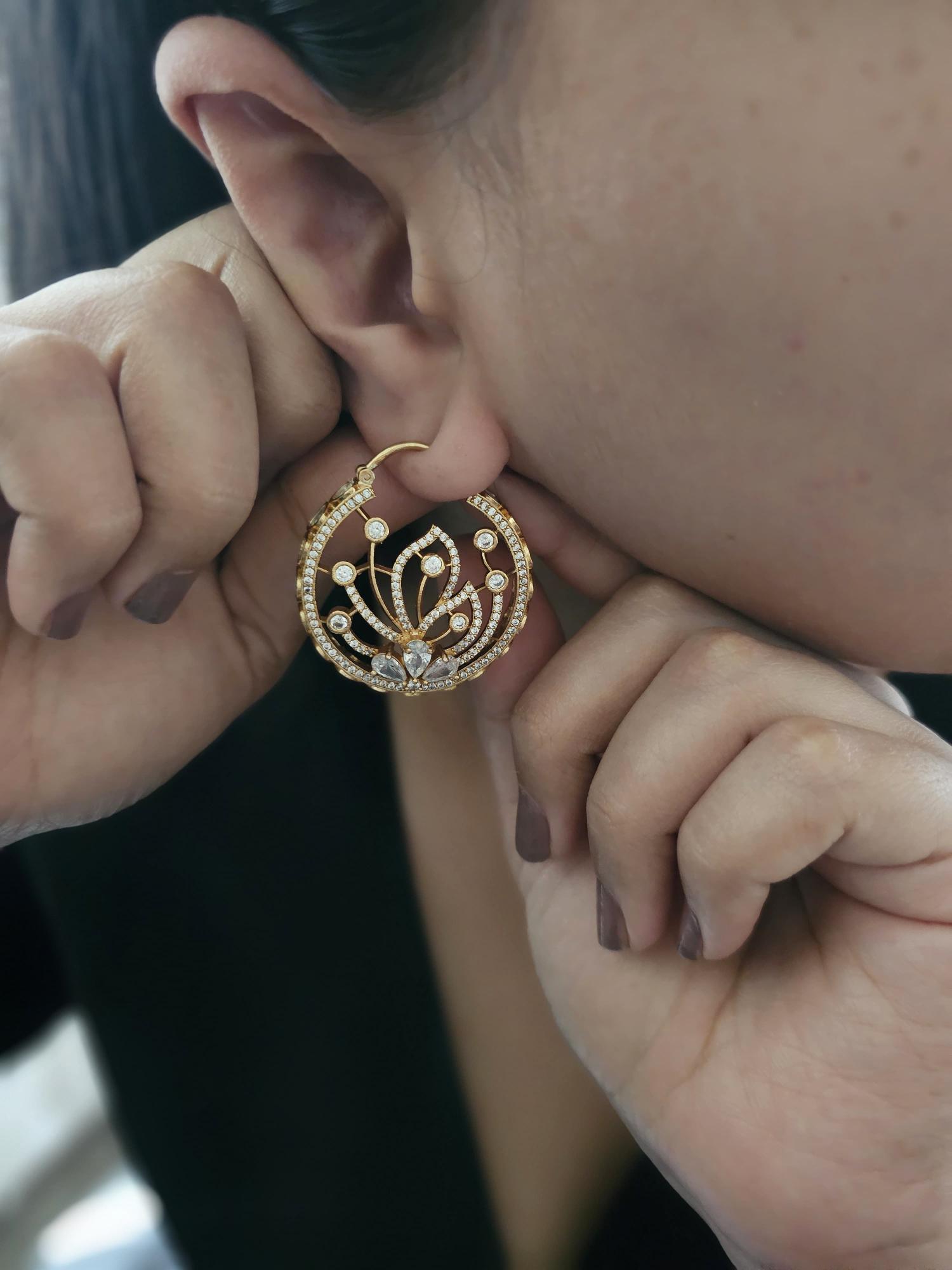 Bhavya polki hoops Thumbnail