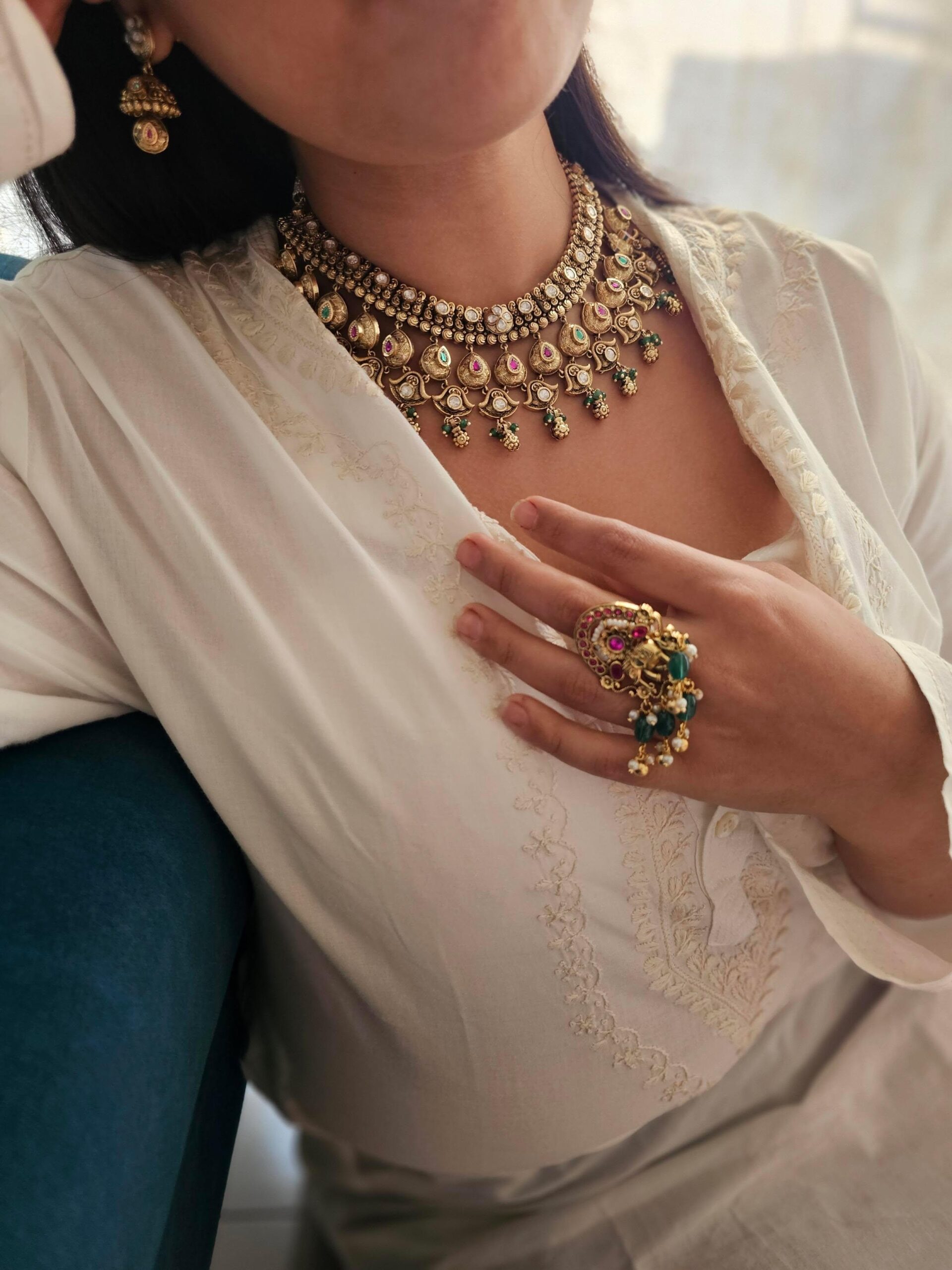 Adrika handcrafted necklace Thumbnail