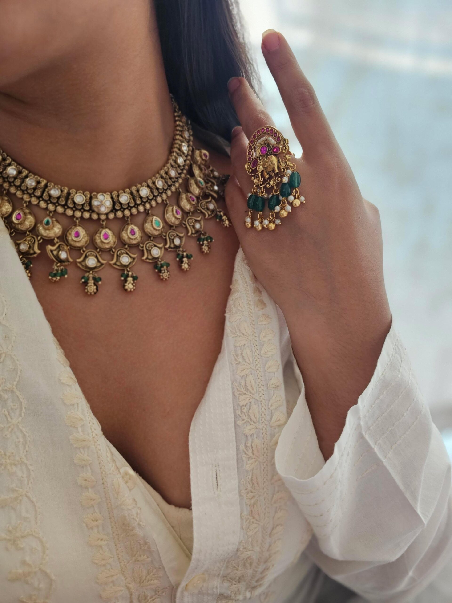 Adrika handcrafted necklace Thumbnail