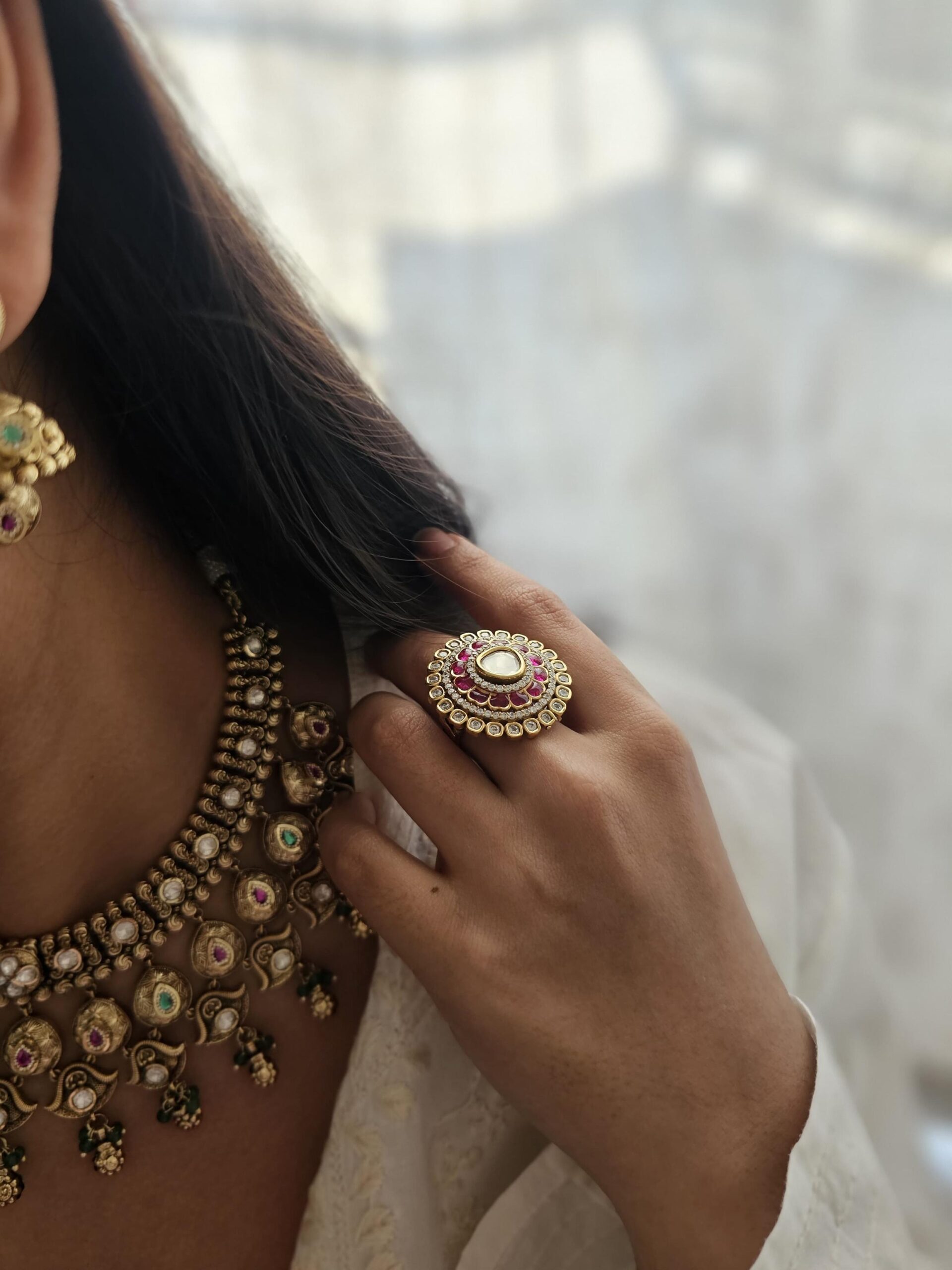 Riva polki ring Thumbnail