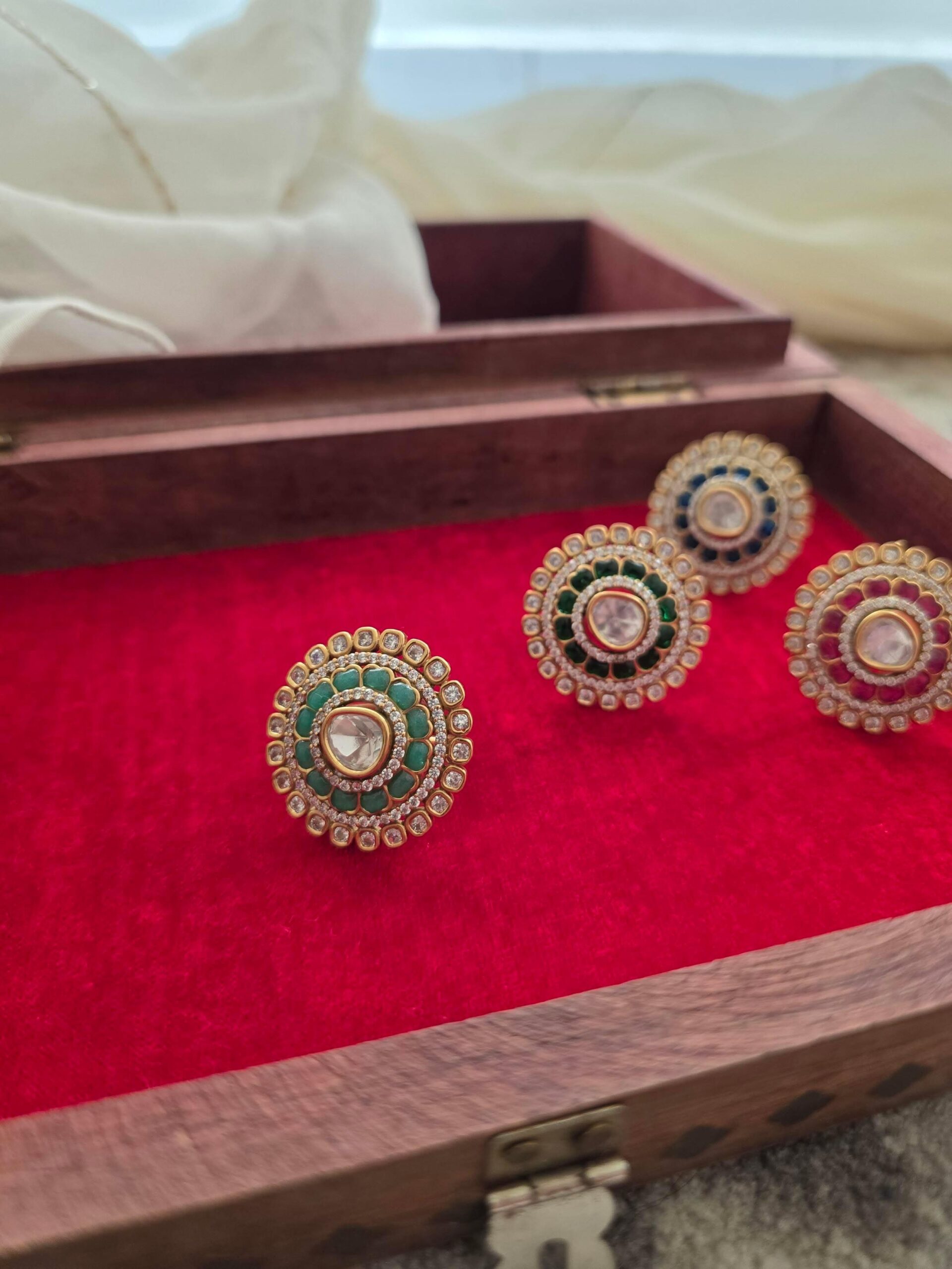 Riva polki ring Thumbnail