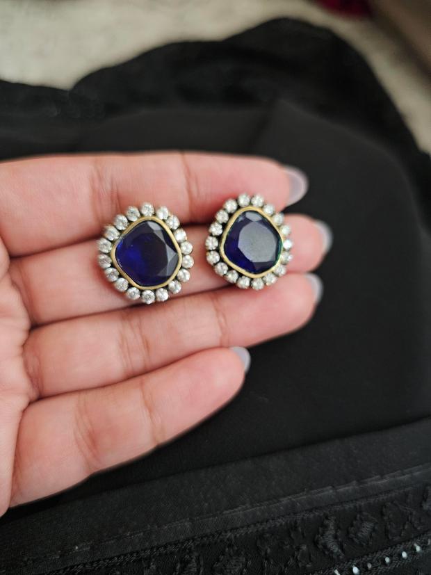 Jaaved handcrafted necklace with earrings Thumbnail