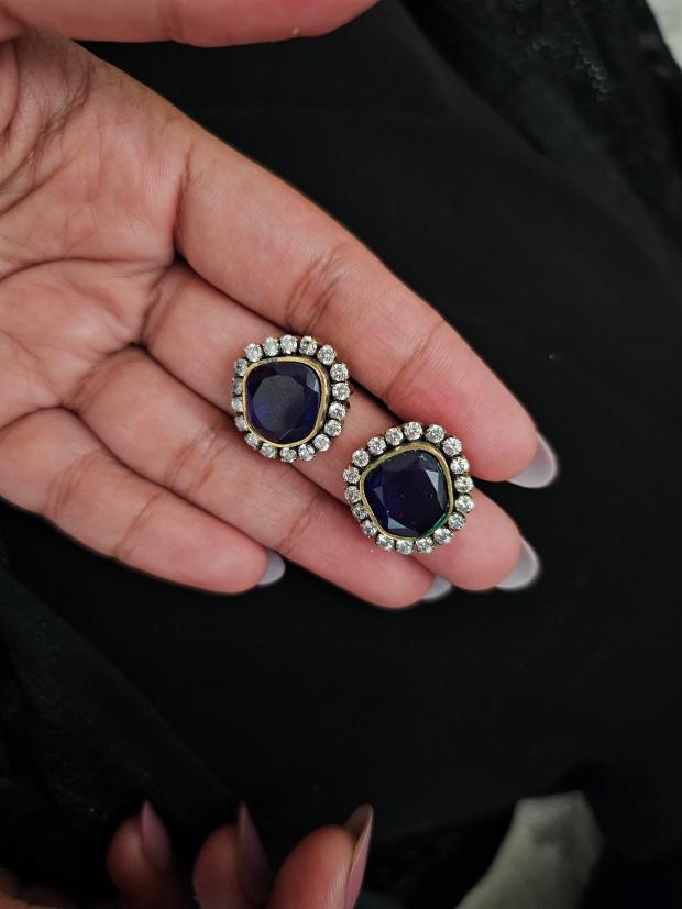 Jaaved handcrafted necklace with earrings Thumbnail