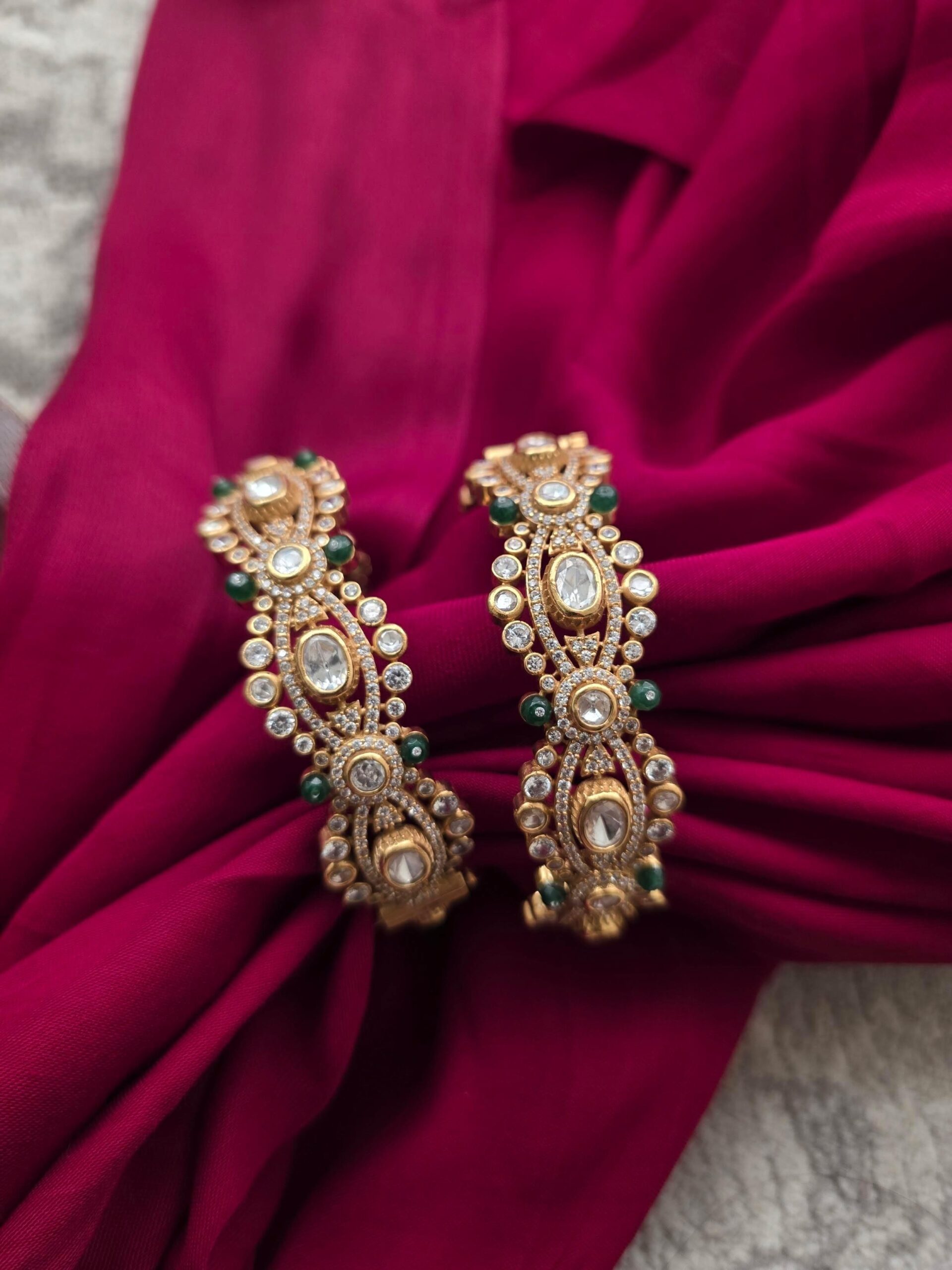 Zuriya polki bangle Thumbnail