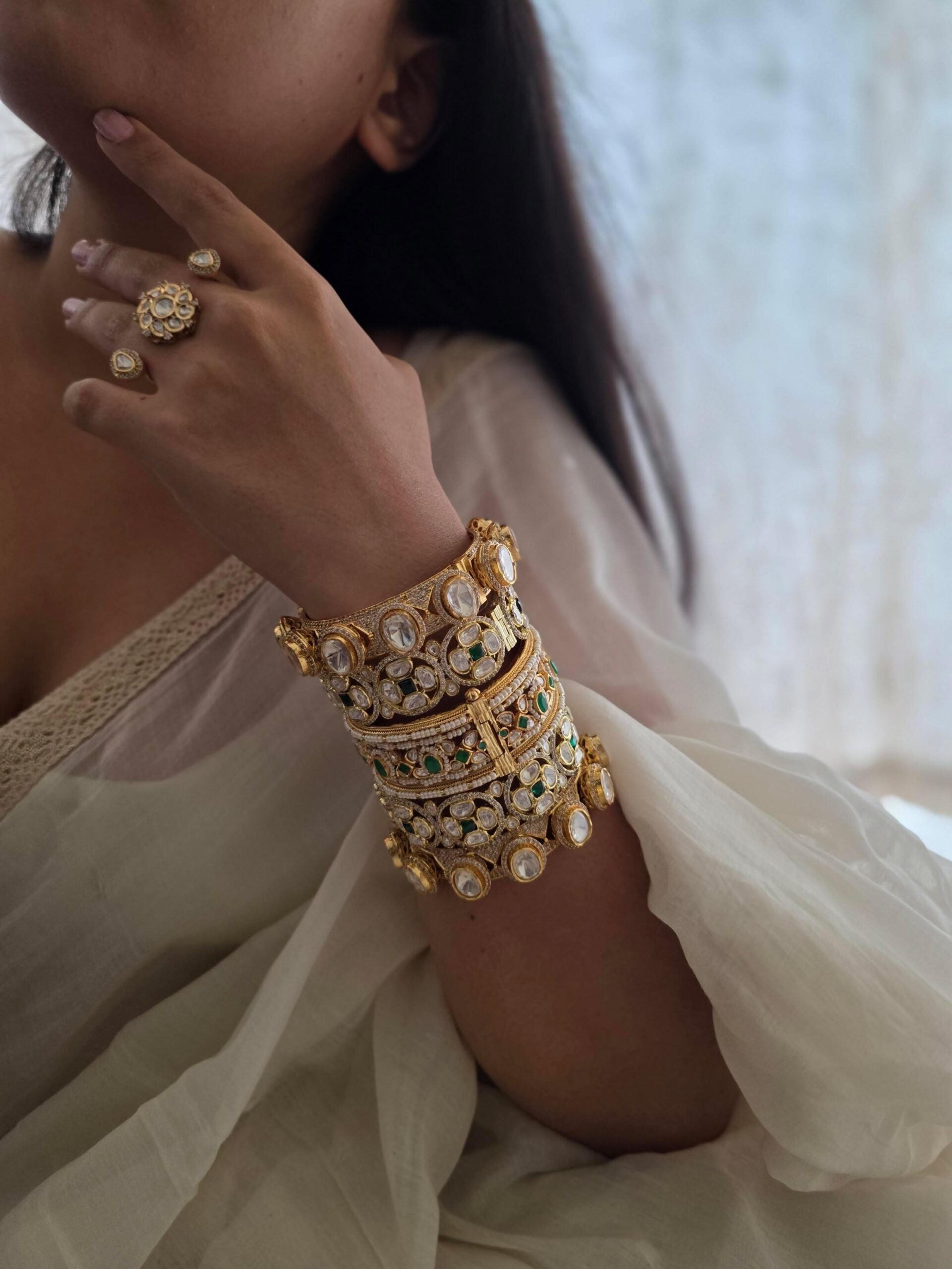 Sadhvi polki bangle Thumbnail