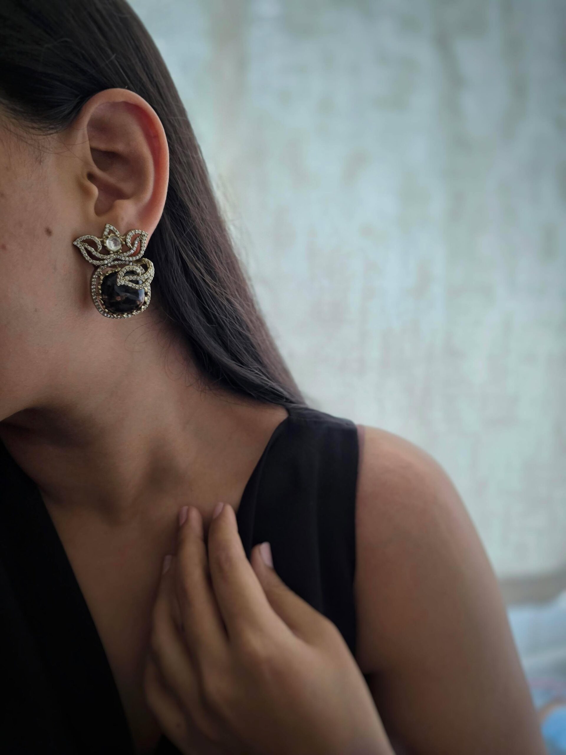 Alwar antique earrings Thumbnail