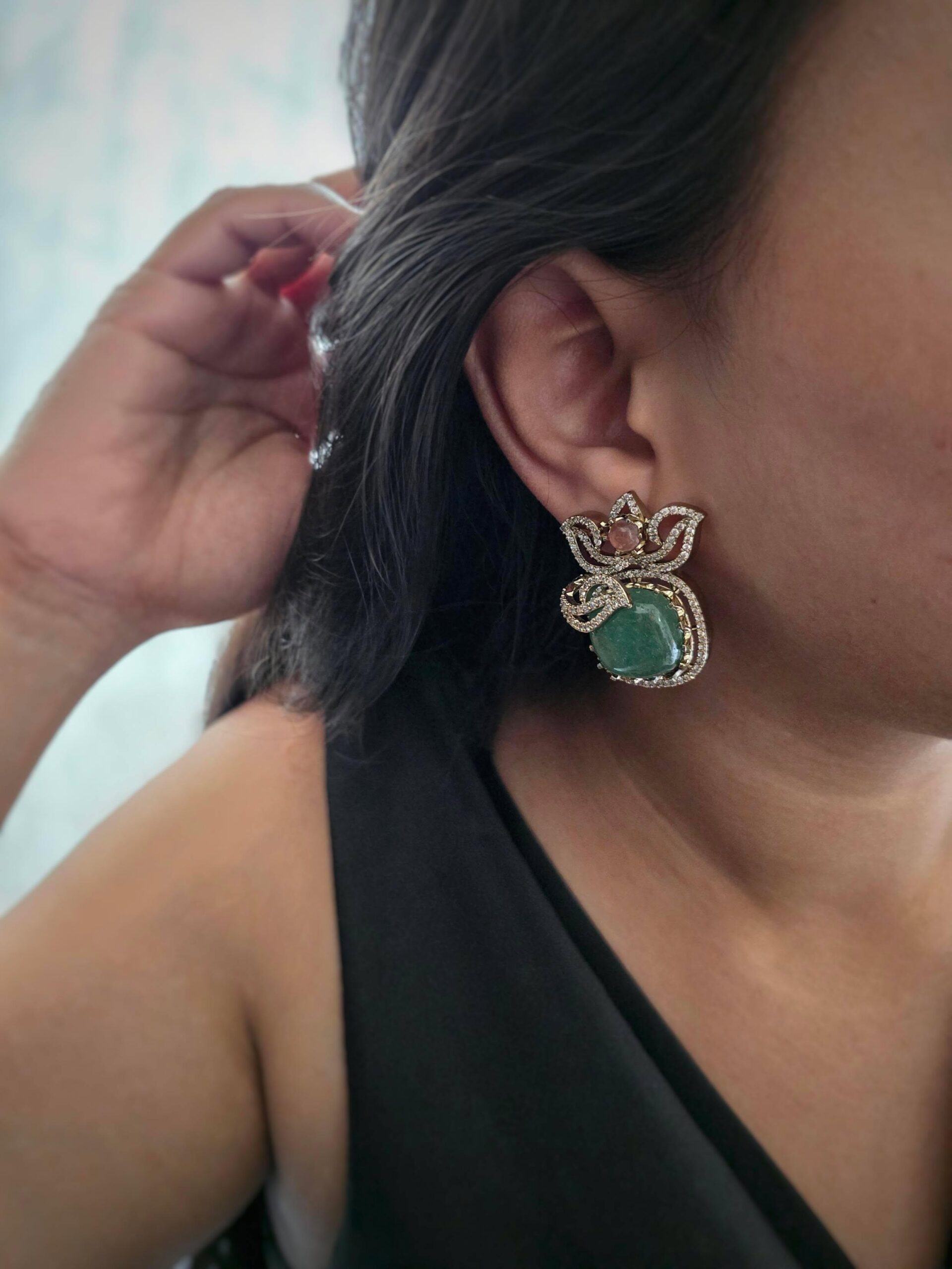 Alwar antique earrings Thumbnail