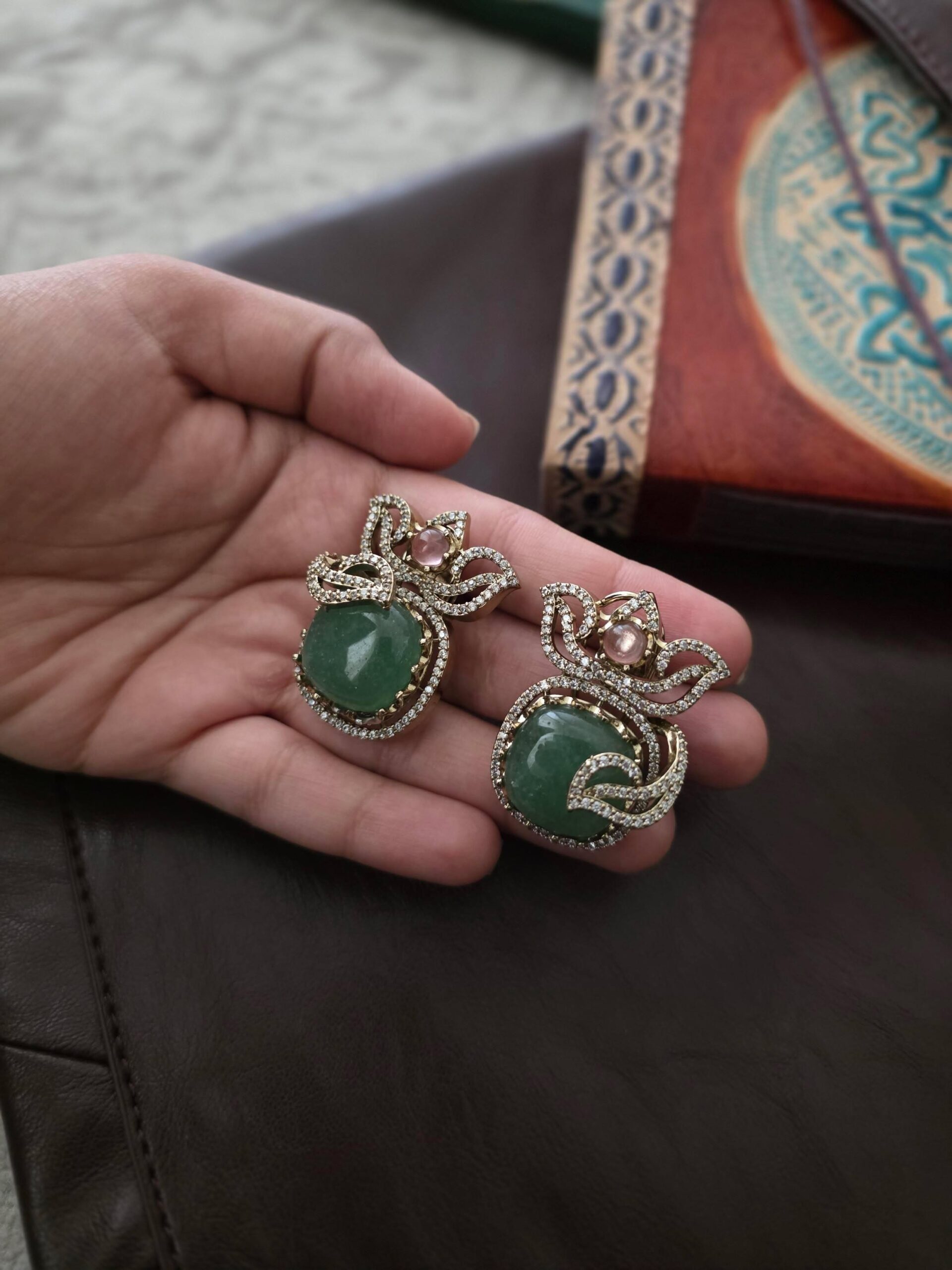 Alwar antique earrings Thumbnail