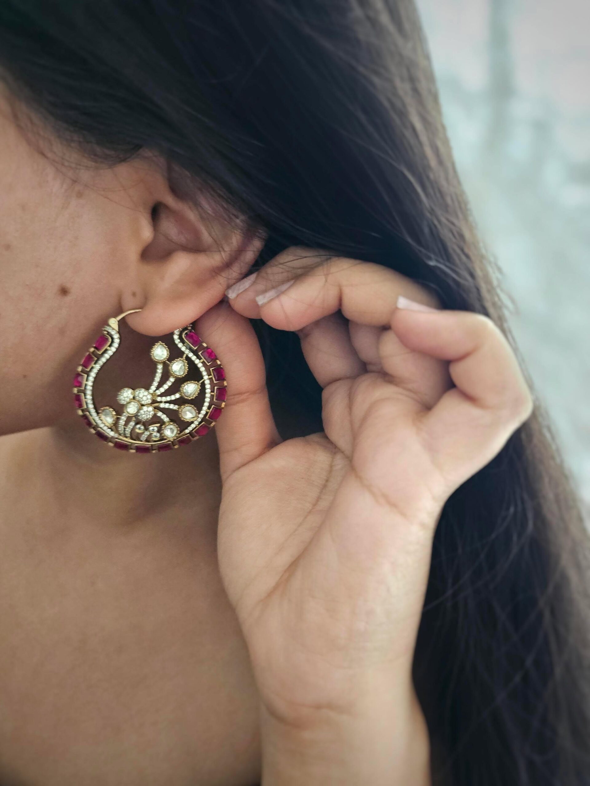 Sadhvi polki hoops Thumbnail