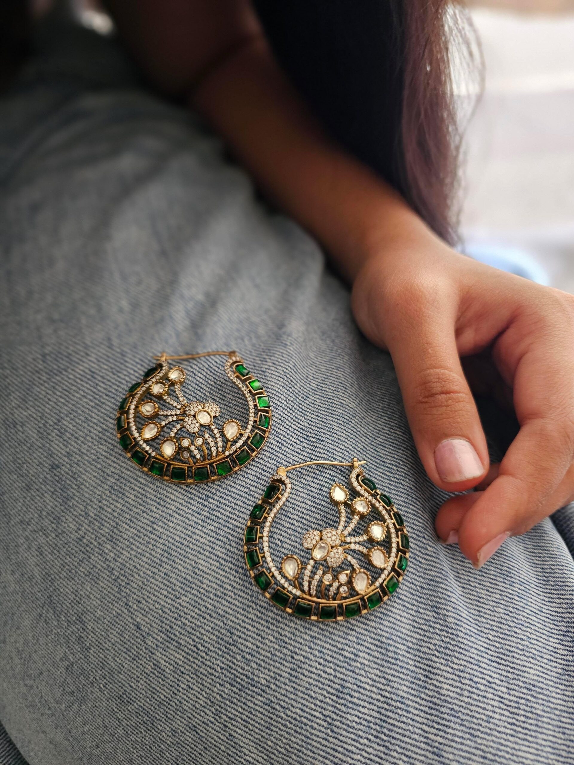 Sadhvi polki hoops Thumbnail