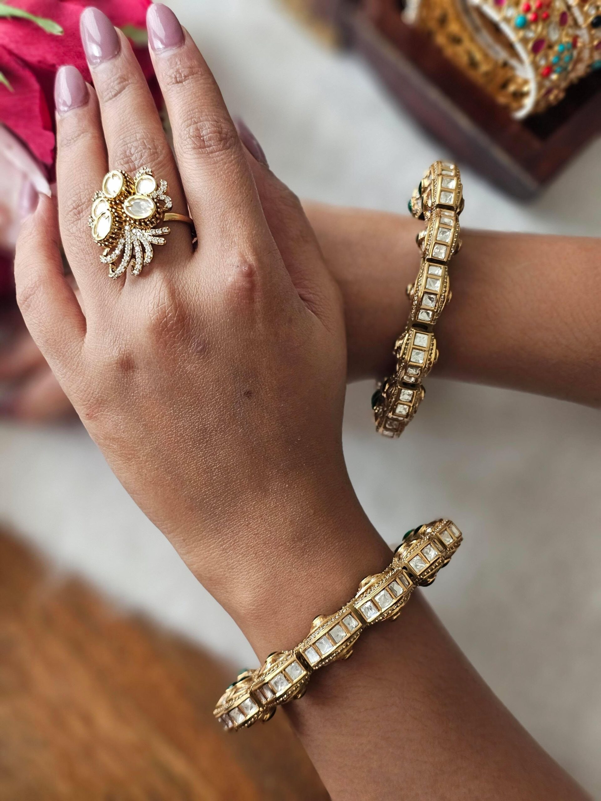 Vreea Pacheli Openable Bangles Thumbnail