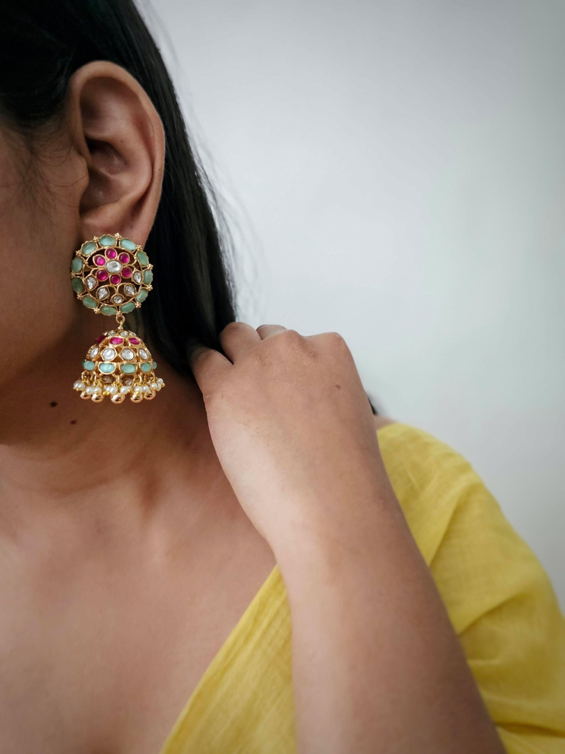 Amara handcrafted jhumki Thumbnail