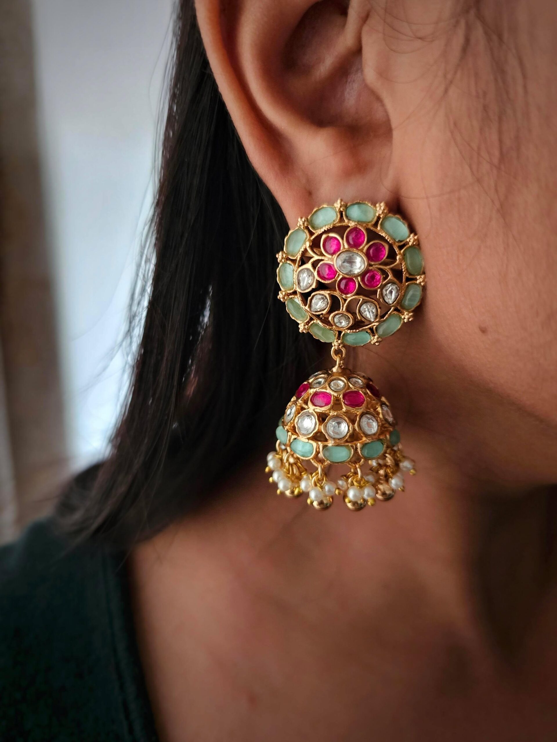 Amara handcrafted jhumki Thumbnail