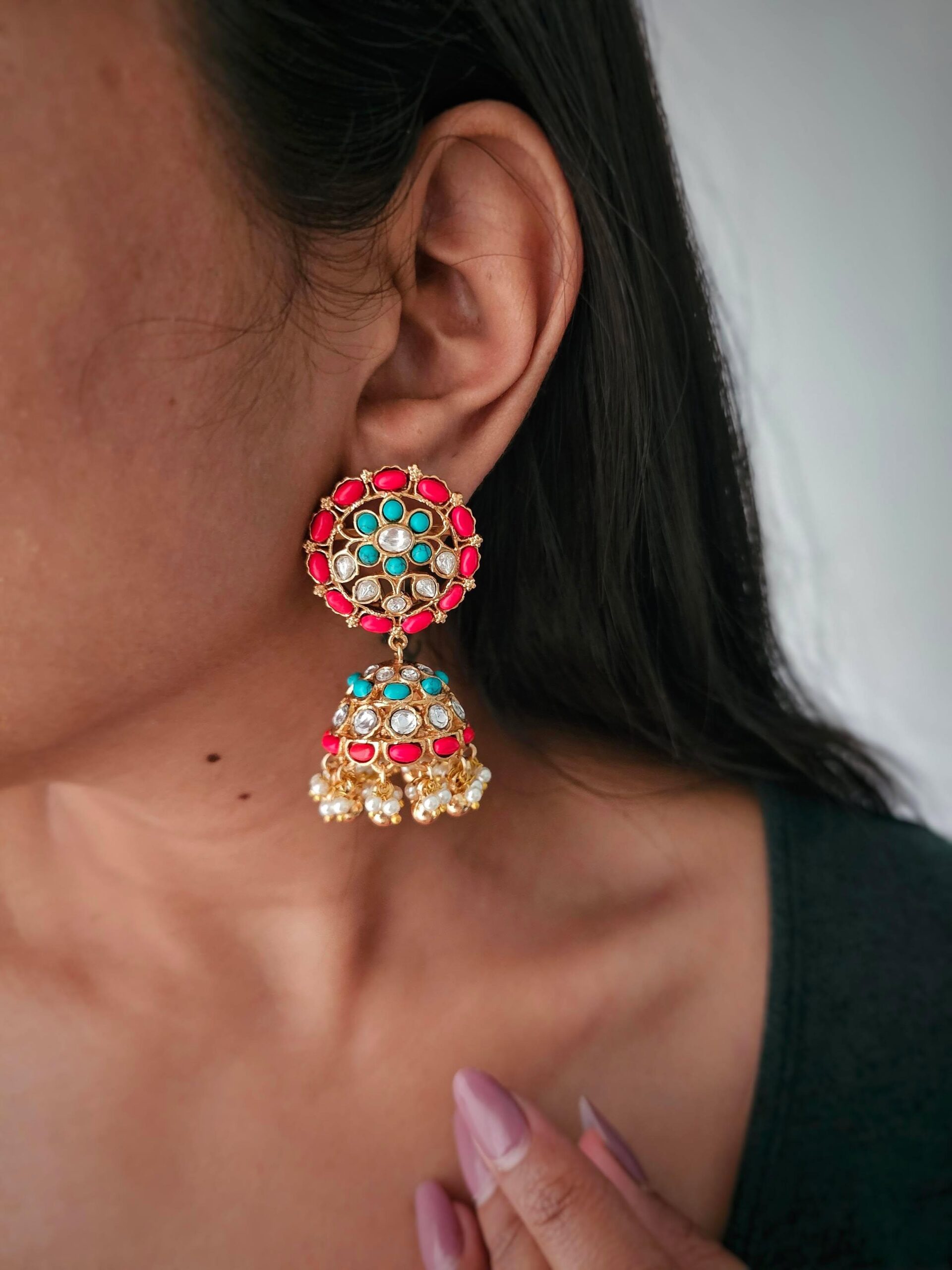 Amara handcrafted jhumki Thumbnail