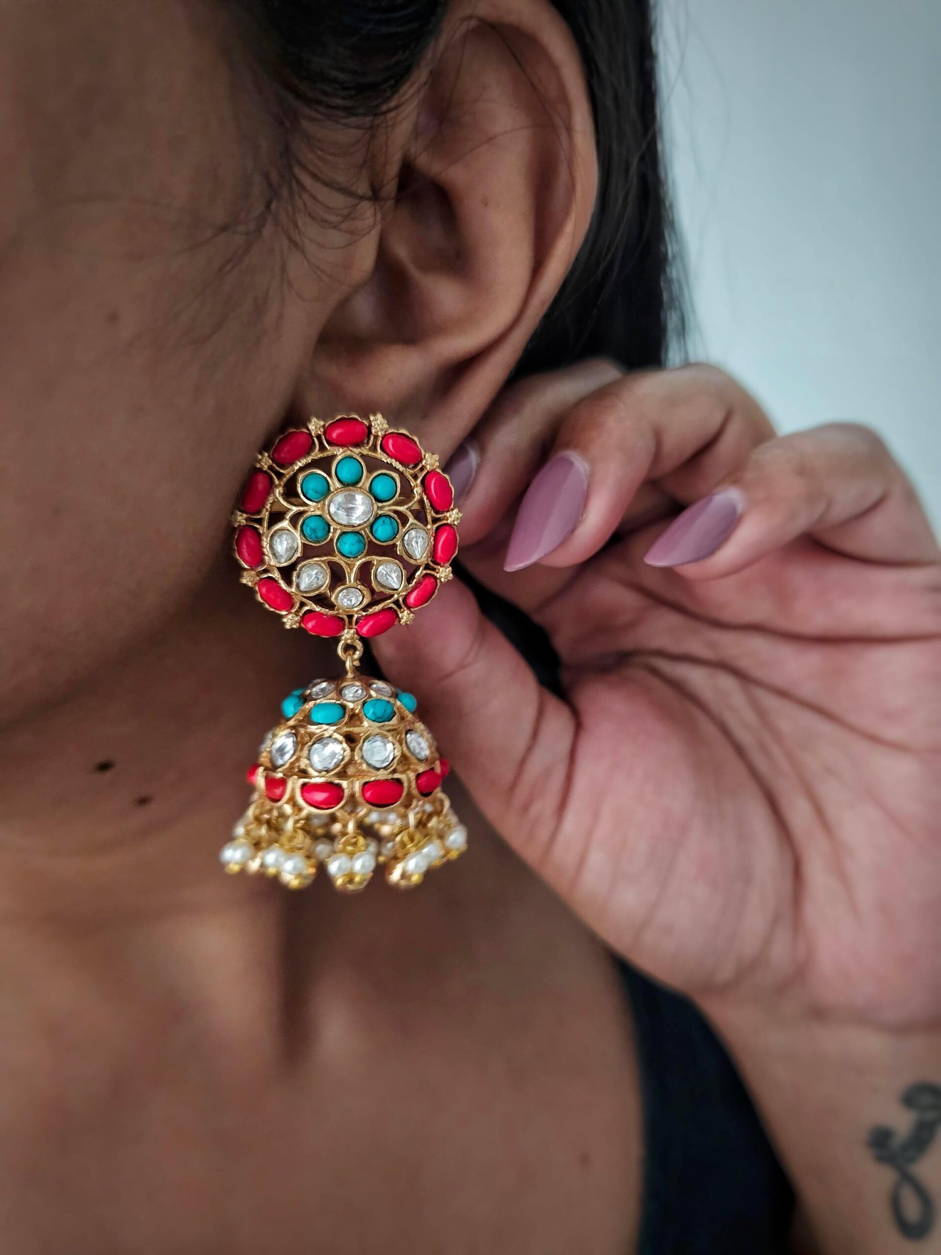 Amara handcrafted jhumki Thumbnail