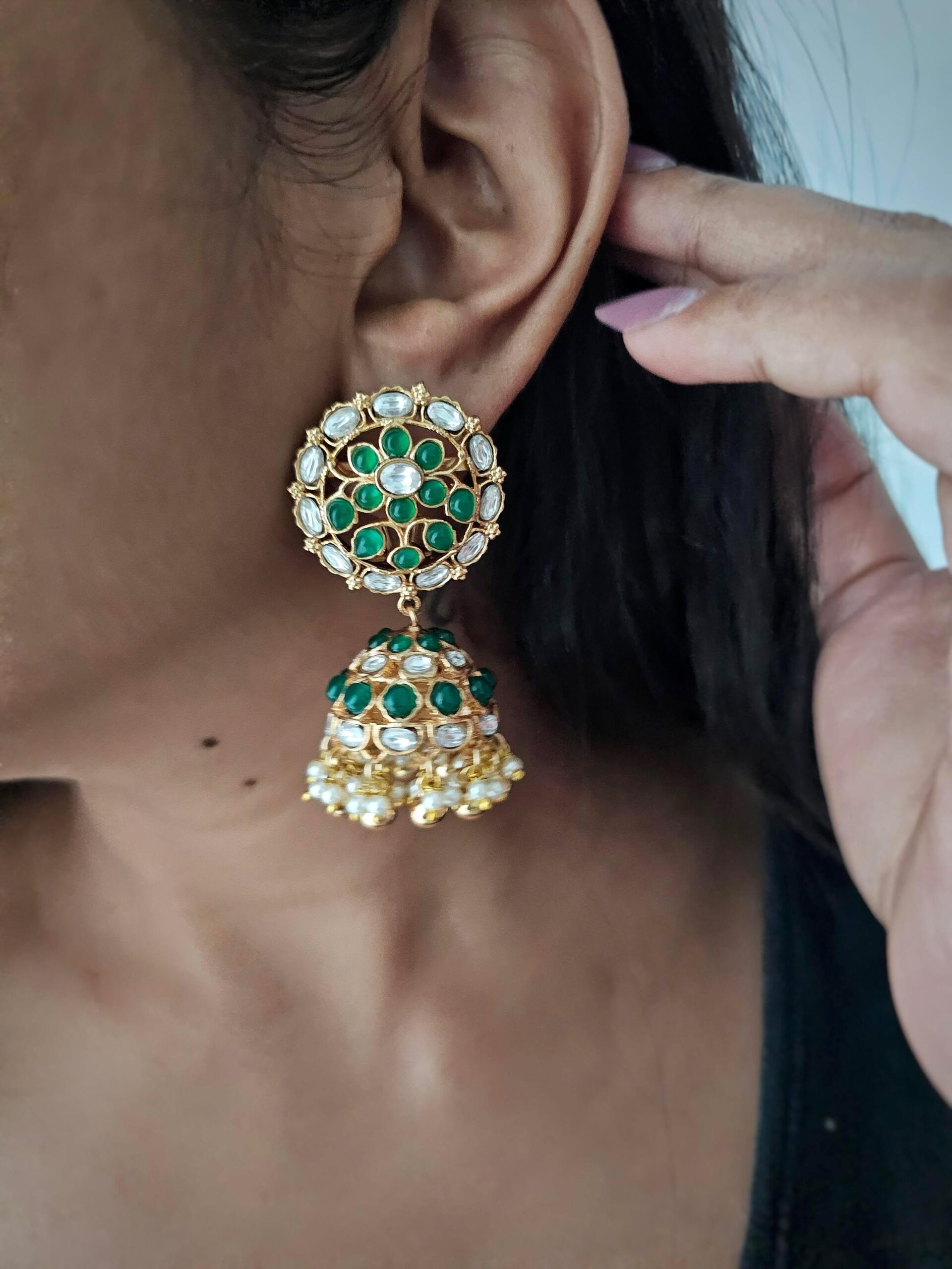 Amara handcrafted jhumki Thumbnail