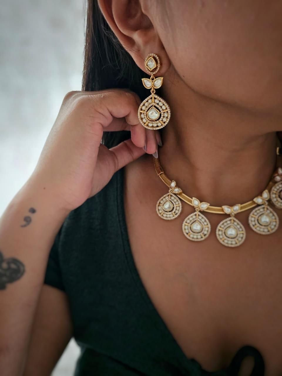 Avantika handcrafted necklace Thumbnail