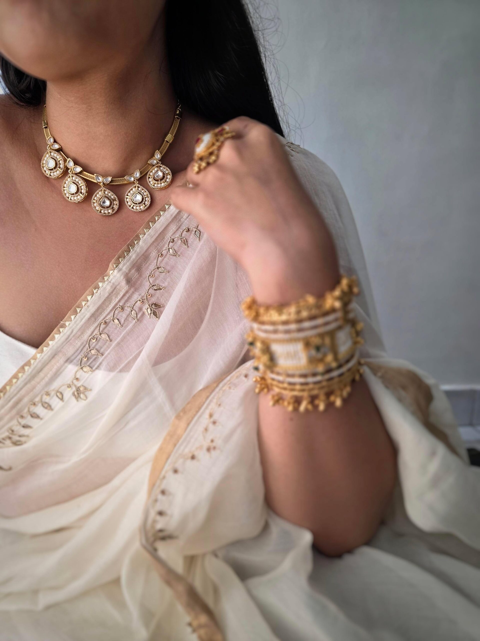 Avantika handcrafted necklace Thumbnail