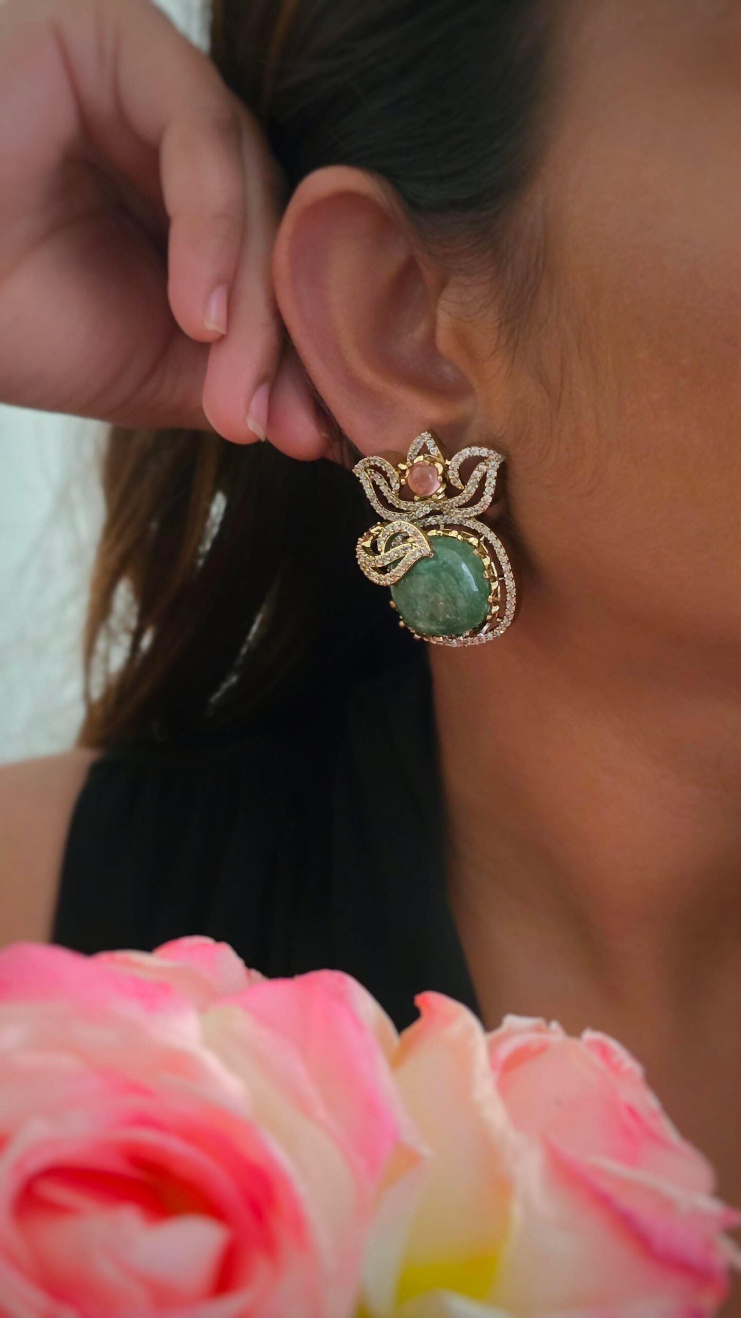 Alwar antique earrings Thumbnail