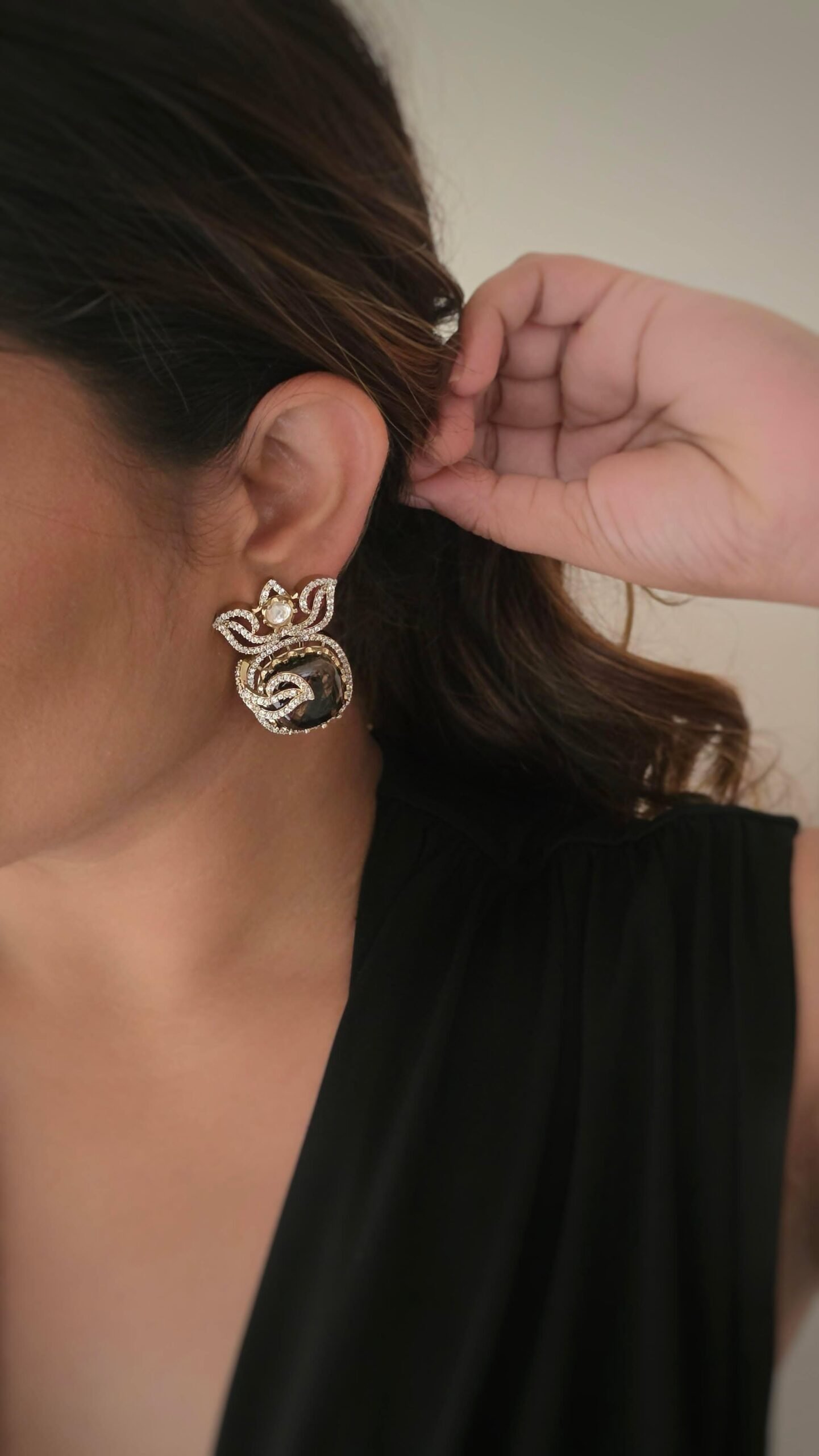 Alwar antique earrings Thumbnail