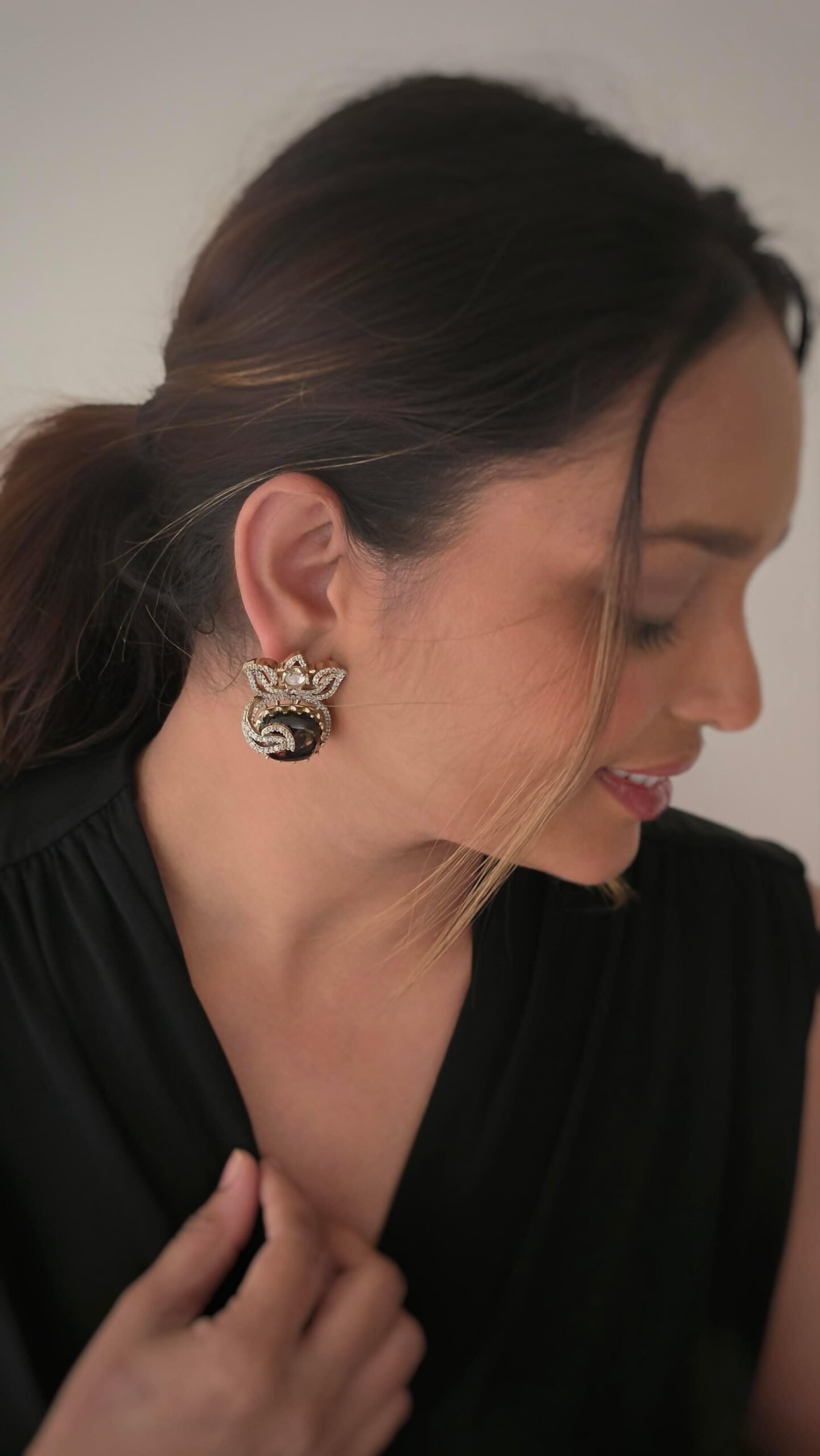 Alwar antique earrings Thumbnail