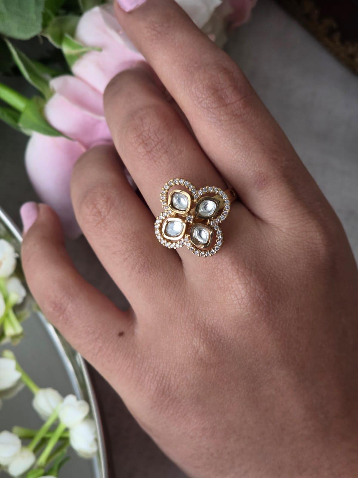 Vrinda polki ring Thumbnail