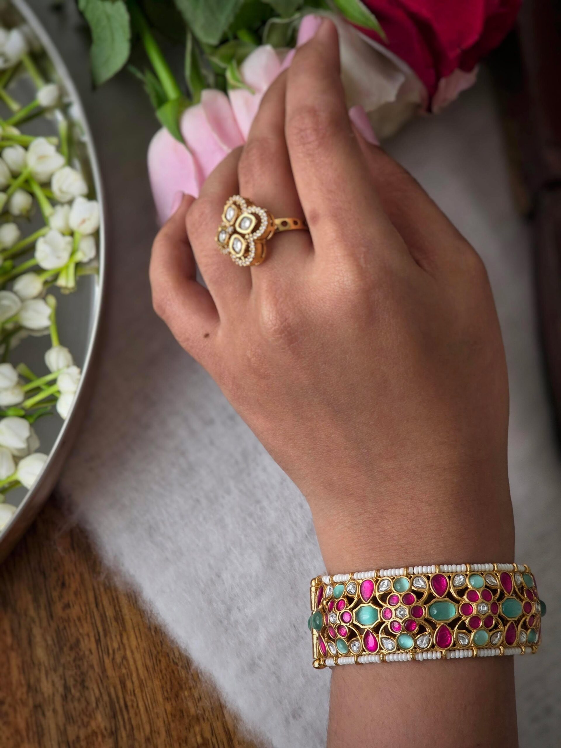 Vrinda polki ring Thumbnail