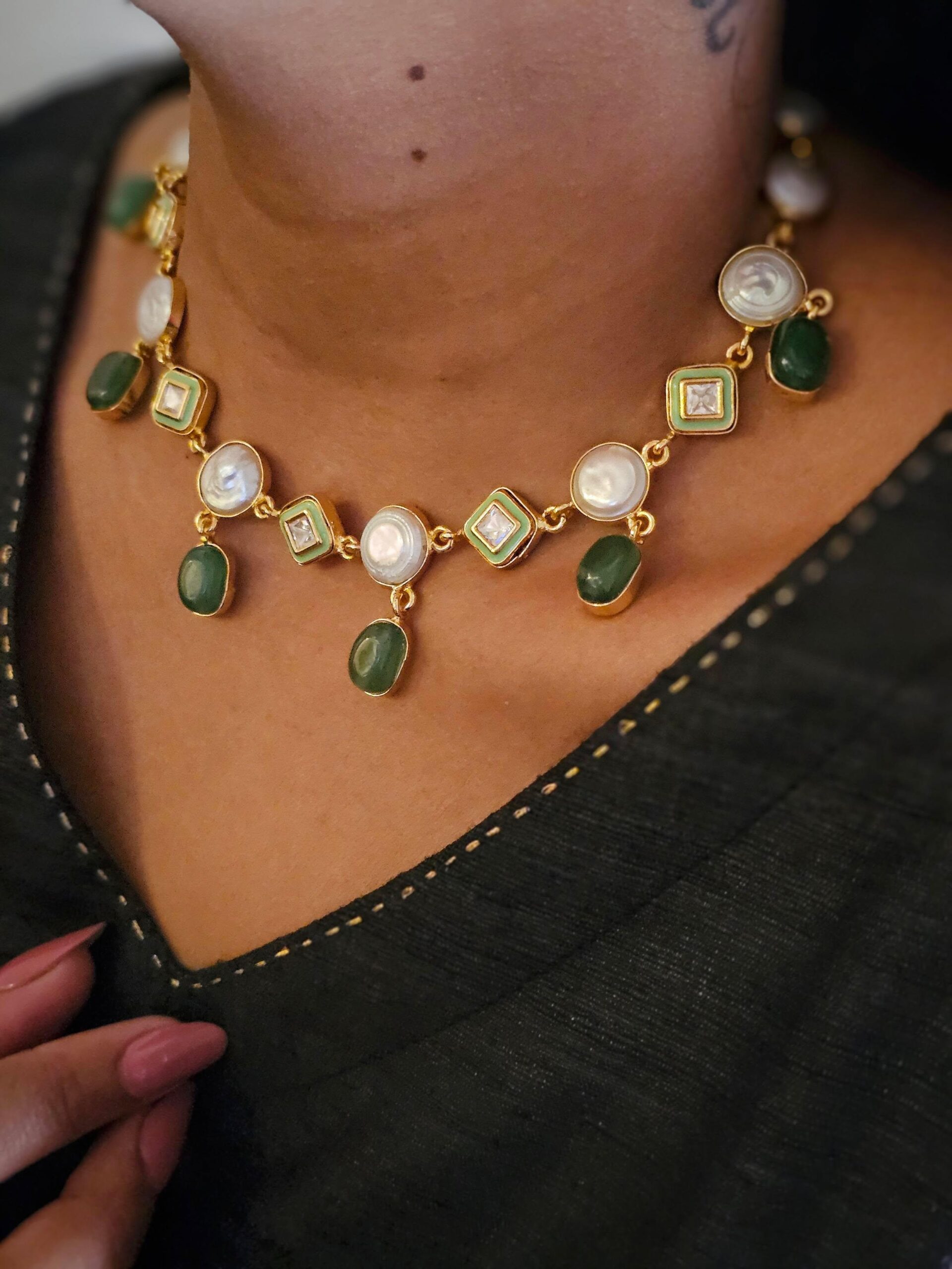 Shabana baroque necklace Thumbnail