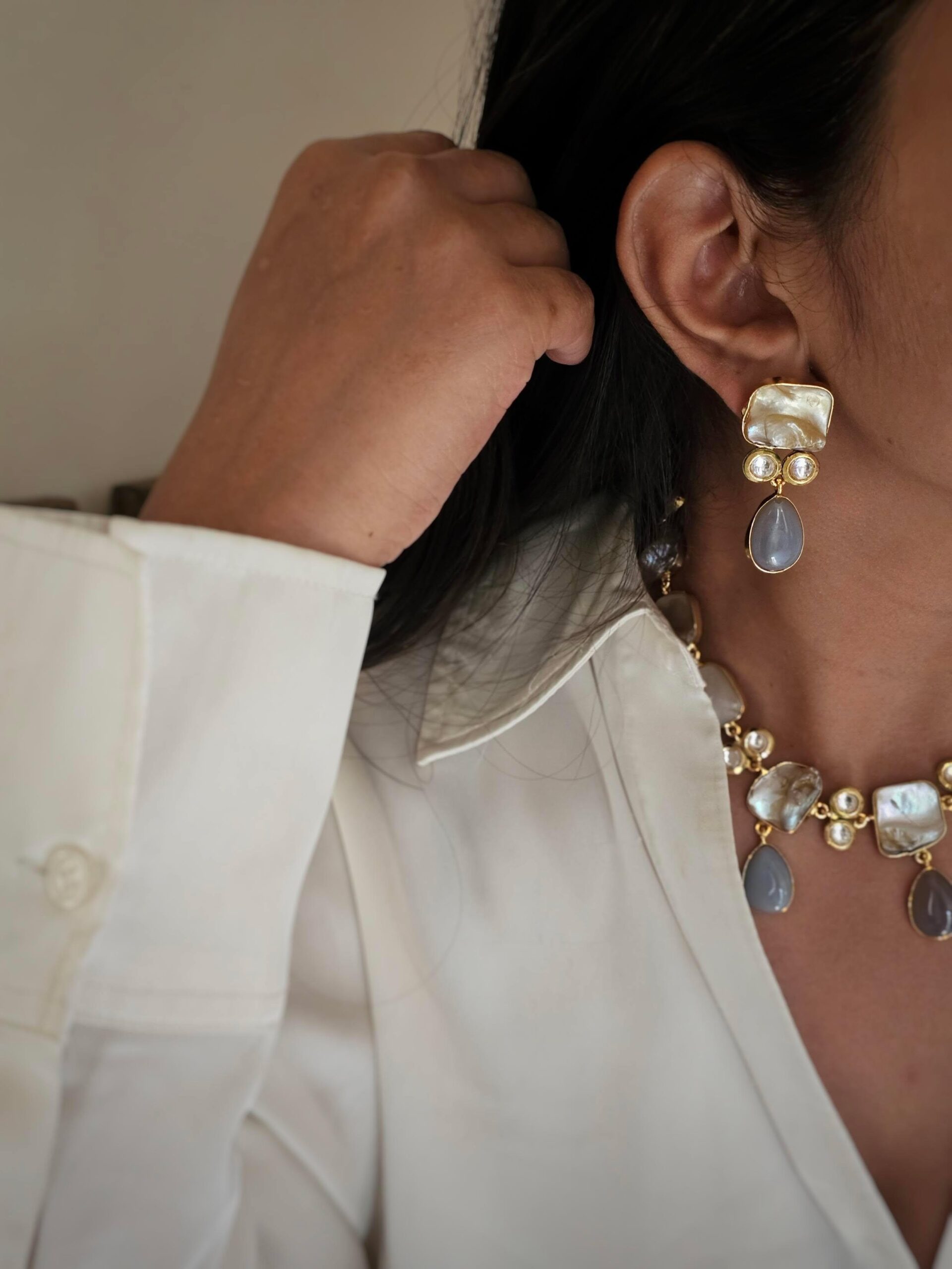 Mehtabi baroque necklace Thumbnail