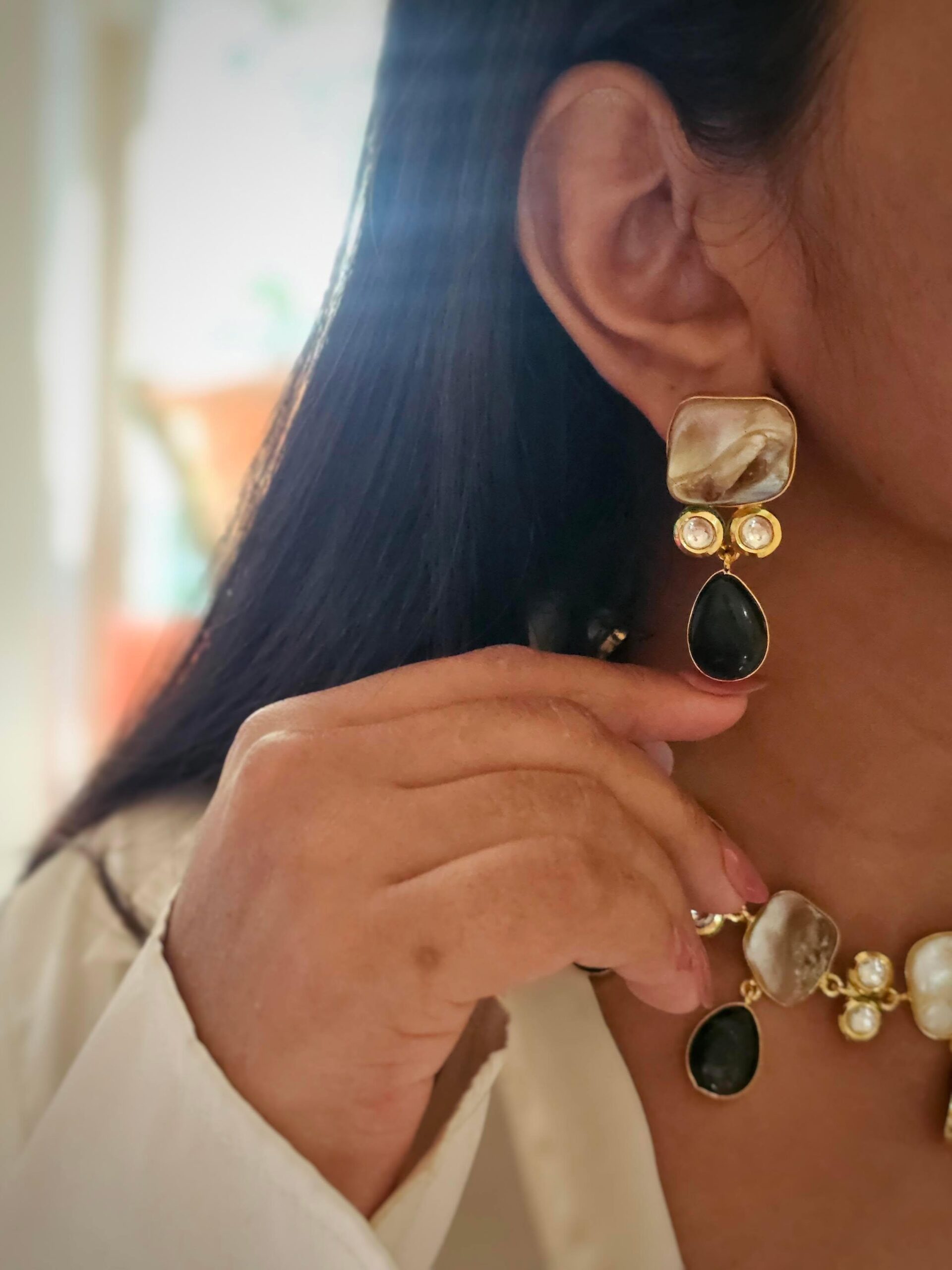 Mehtabi baroque necklace Thumbnail