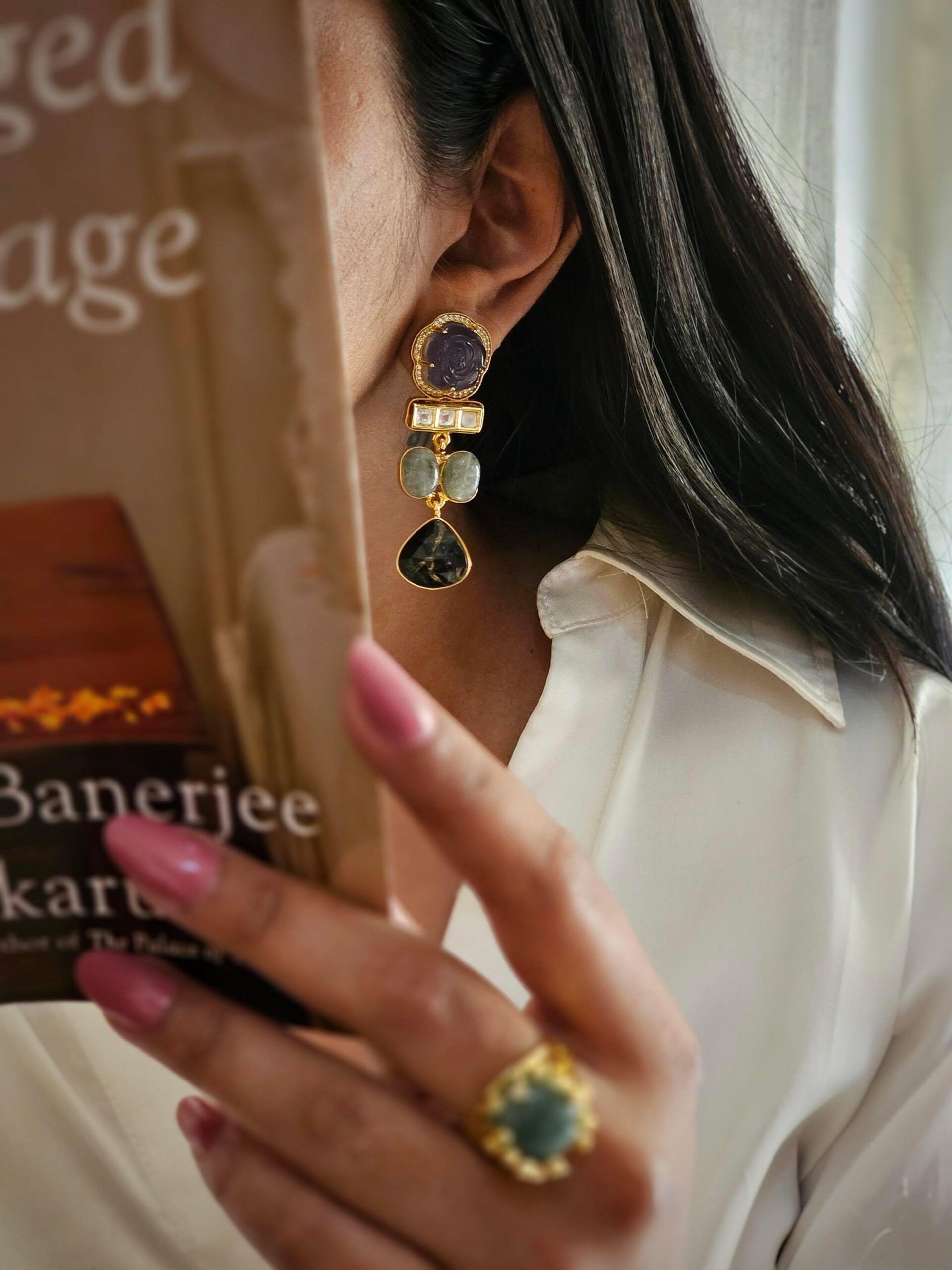 Daksha baroque earrings Thumbnail