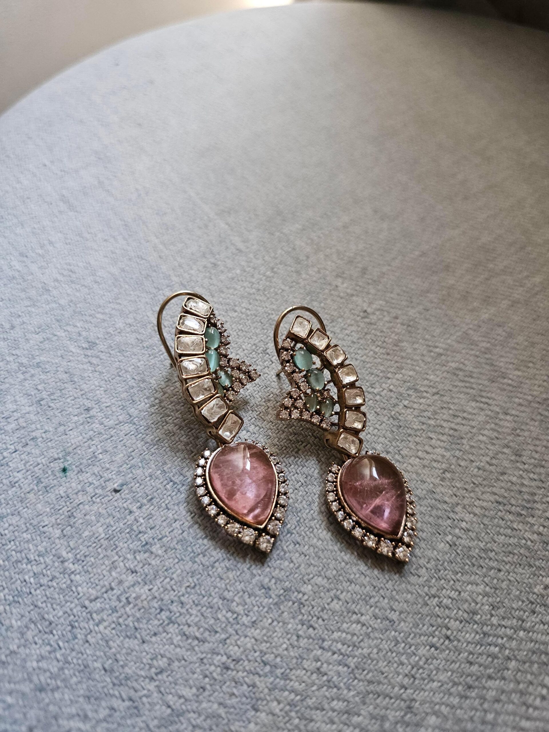 Marama handcrafted quartz necklace Thumbnail