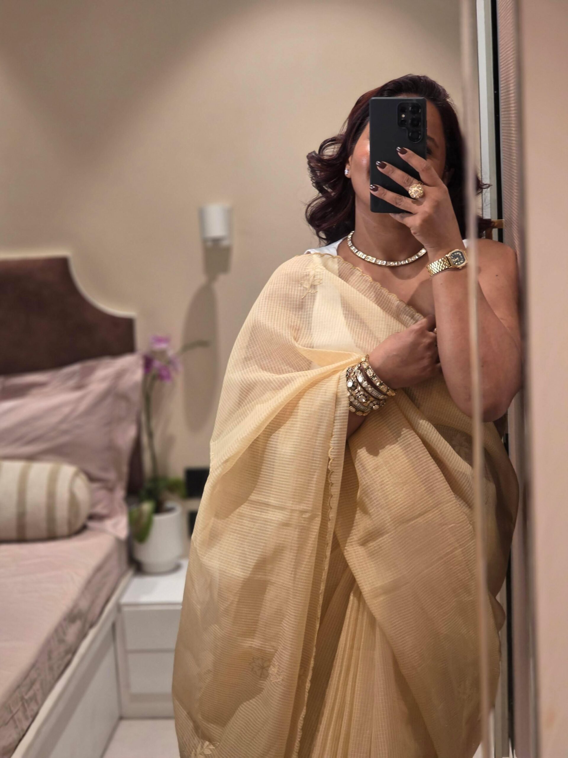 Riva delicate polki necklace Thumbnail