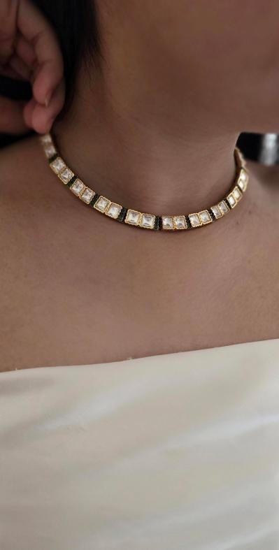 Riva delicate polki necklace Thumbnail